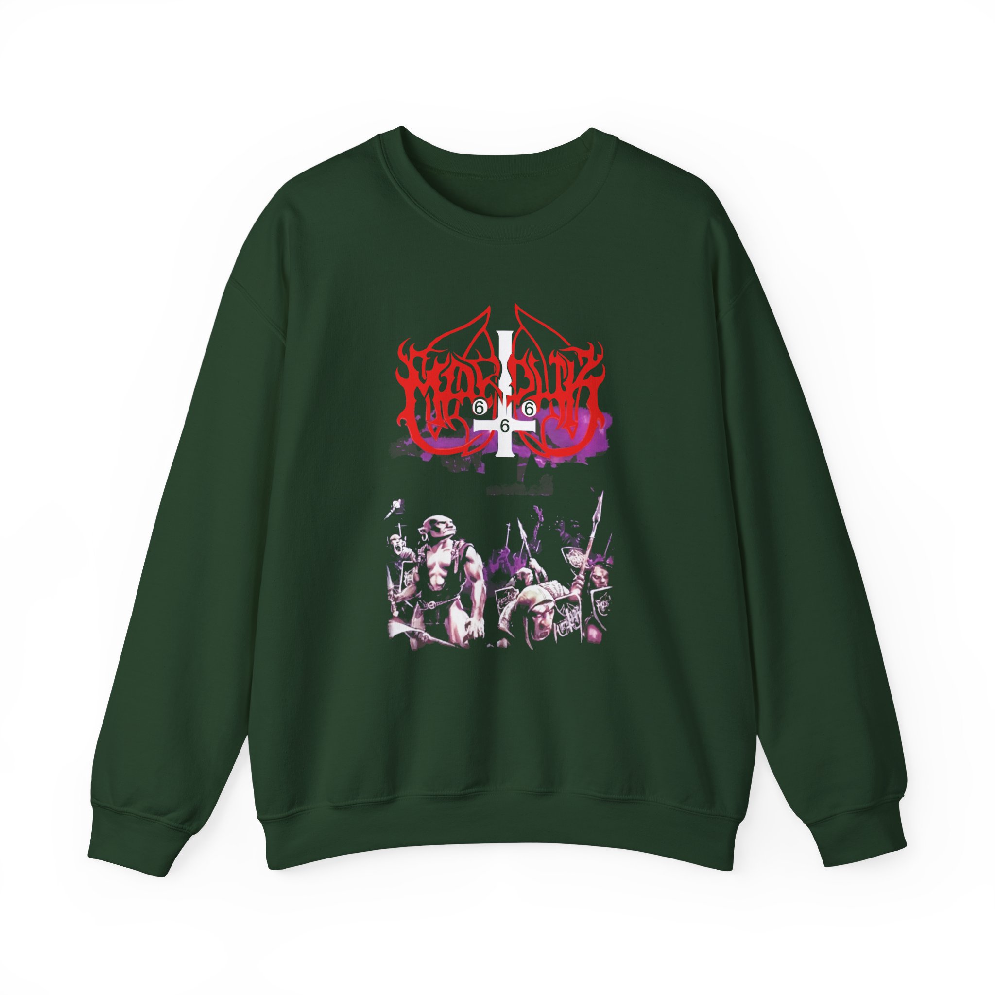 Marduk Heaven Shall Burn Unisex Heavy Blendâ„¢ Crewneck Sweatshirt