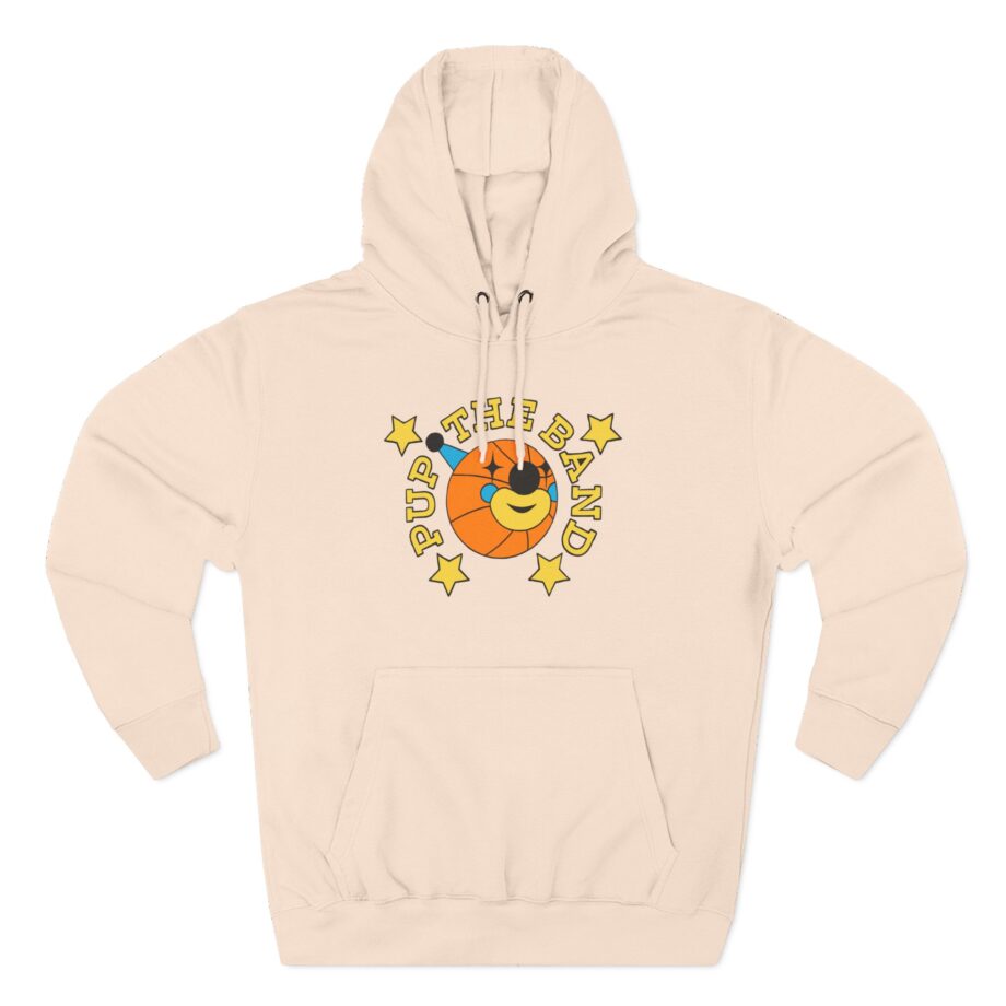 Pup Rock Three-Panel Fleece Hoodie