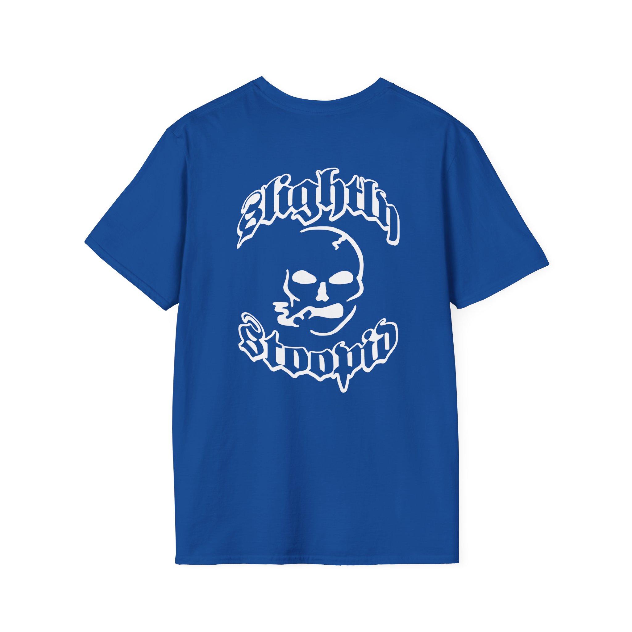 Slightly Stoopid Smoking Skull Unisex Softstyle T-Shirt
