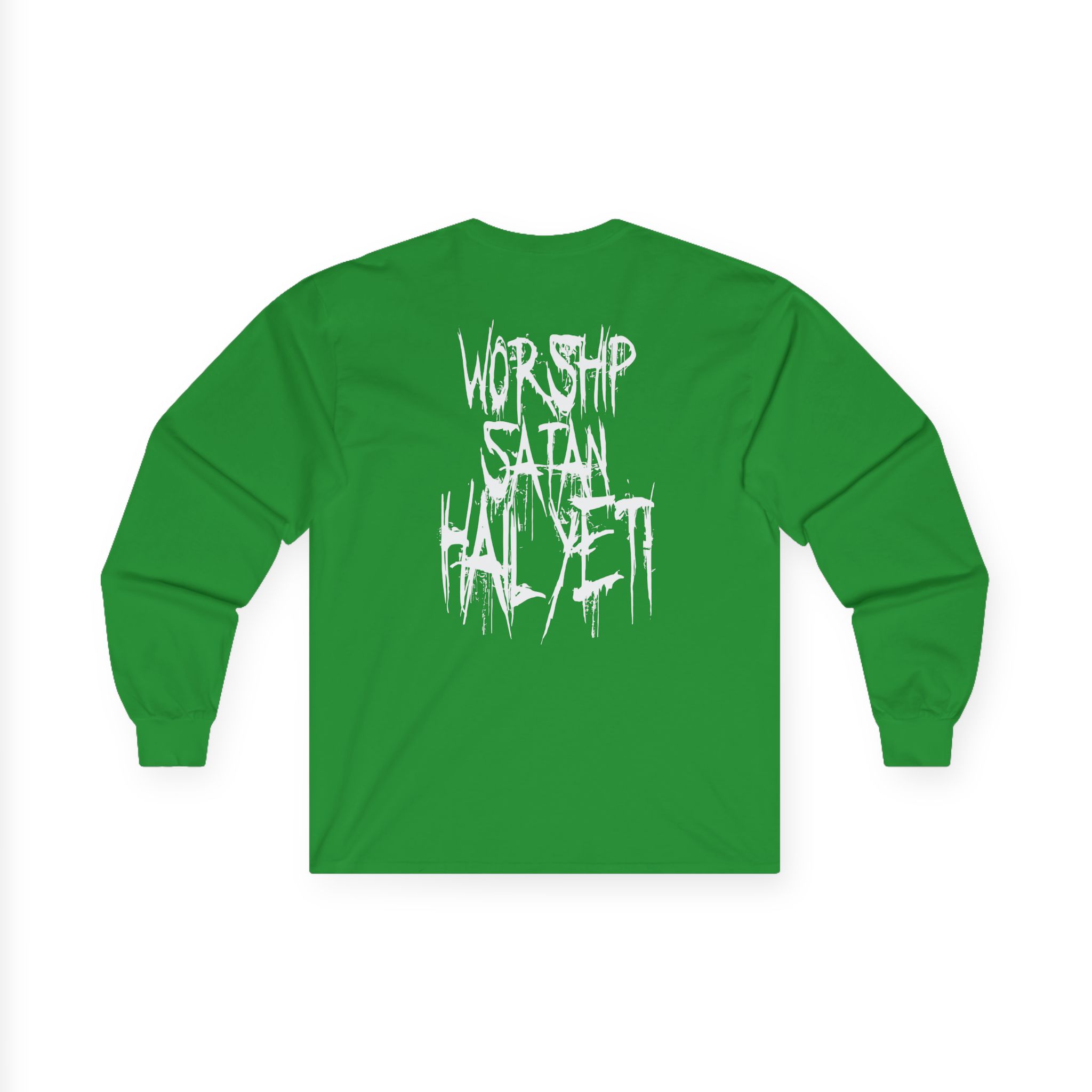 All Hail the Yeti Worship Satan Unisex Ultra Cotton Long Sleeve Tee