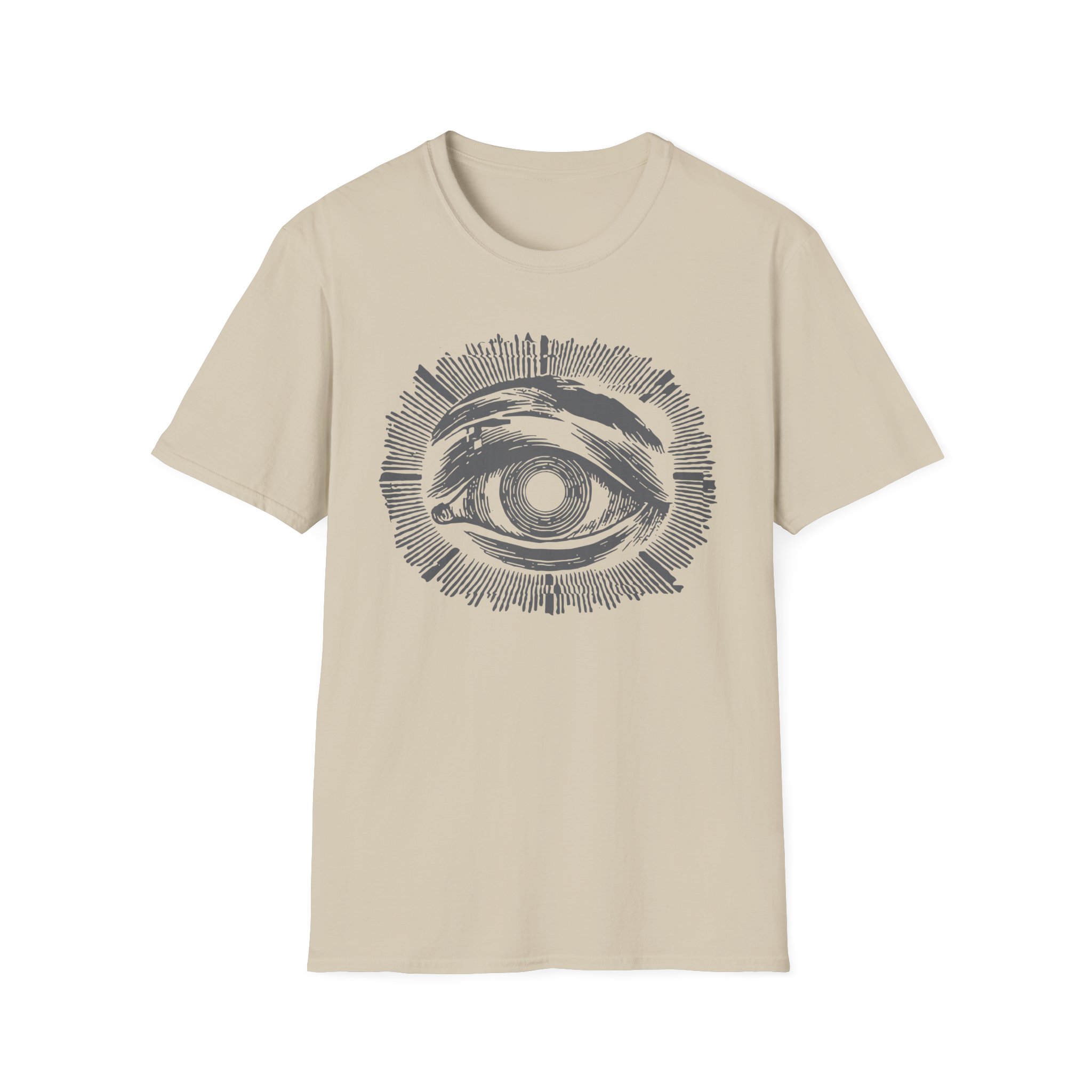 Placebo Grey Eye Unisex Softstyle T-Shirt
