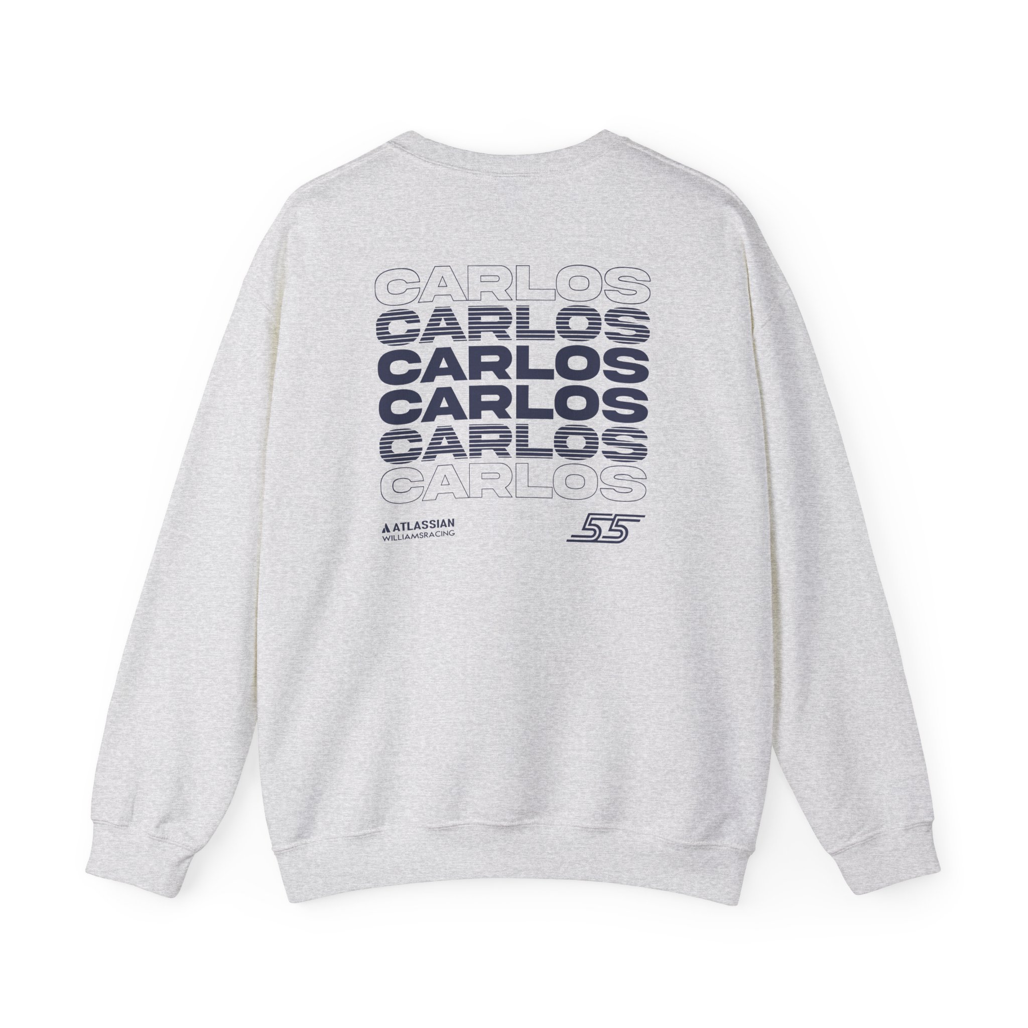 Carlos Sainz Atlassian Williams Racing Unisex Heavy Blendâ„¢ Crewneck Sweatshirt