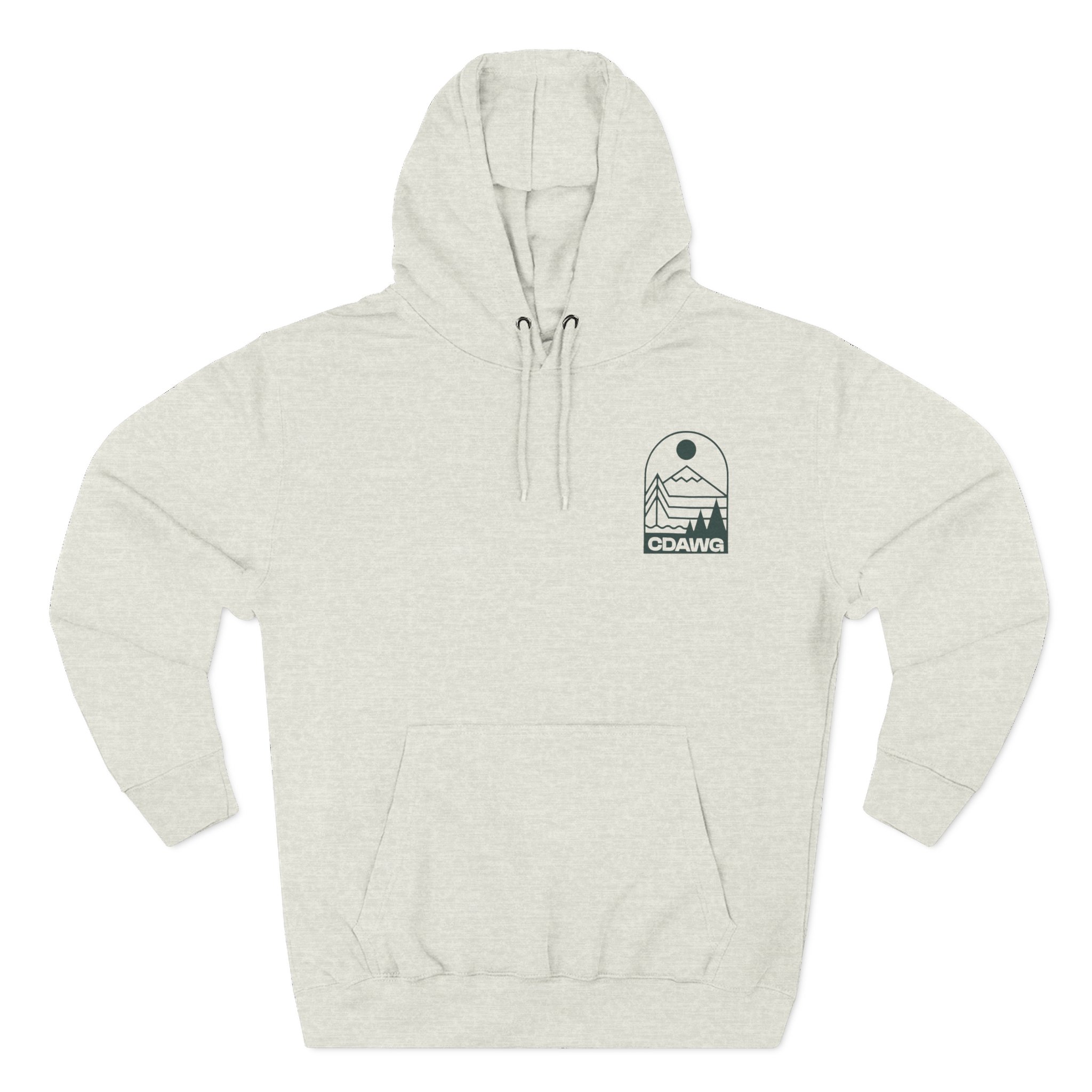 Cdawgva Three-Panel Fleece Hoodie