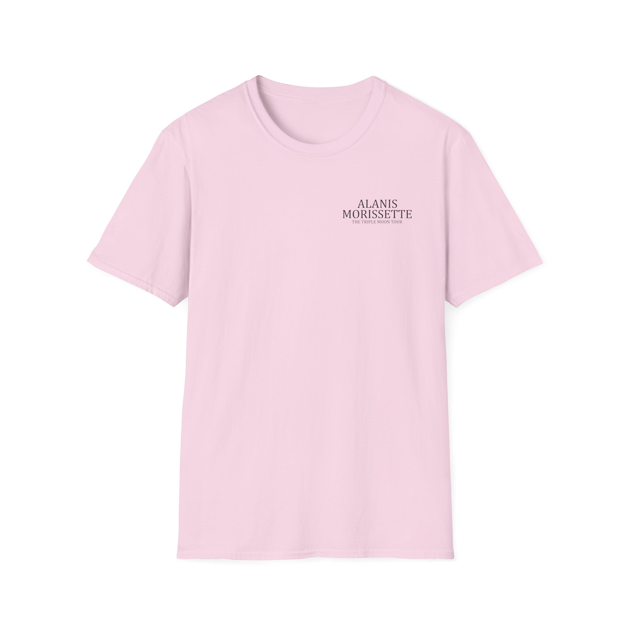 Alanis Morissette The Teple Moon Tour Unisex Softstyle T-Shirt