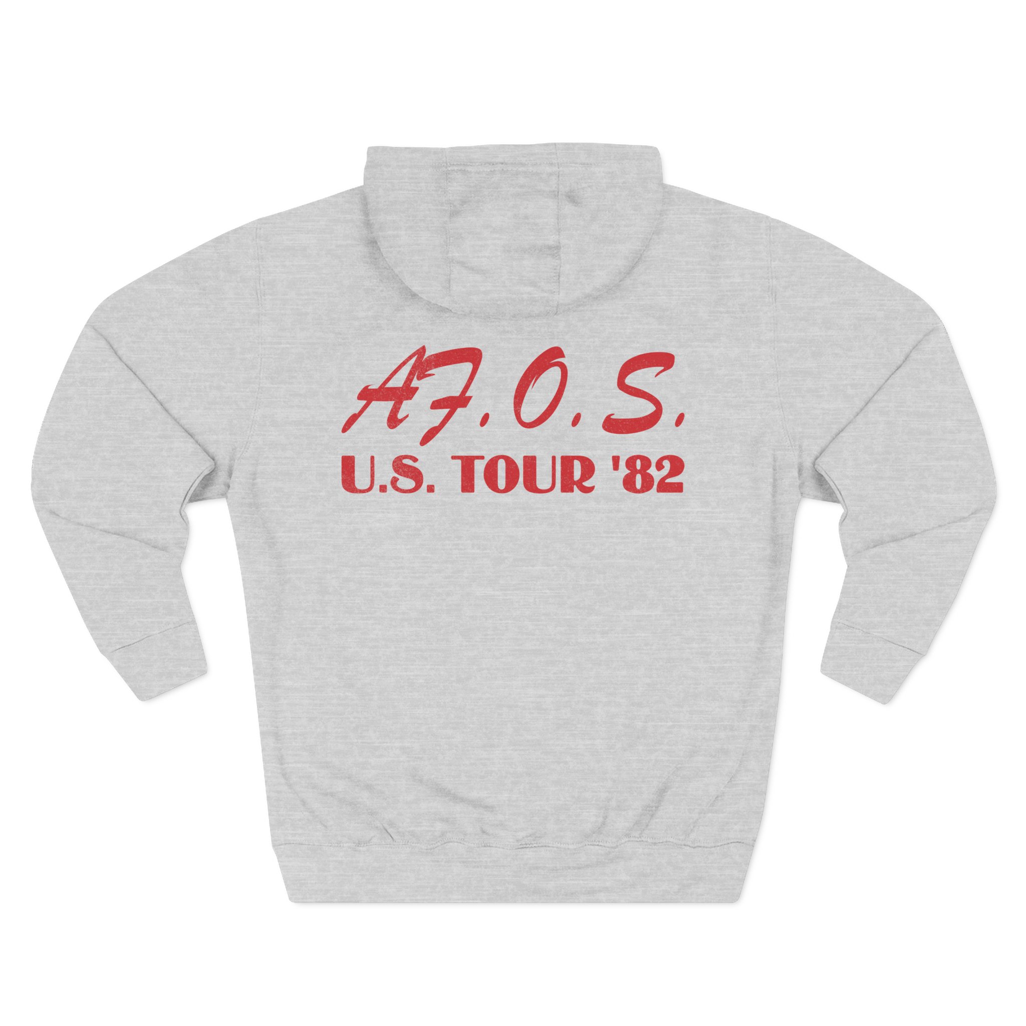 A Flock of Seagulls Us 1982 Tour Three-Panel Fleece Hoodie