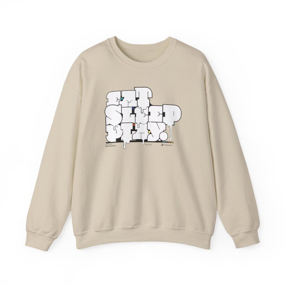 PlayStation Eat Sleep Play Unisex Heavy Blend™ Crewneck Sweatshirt