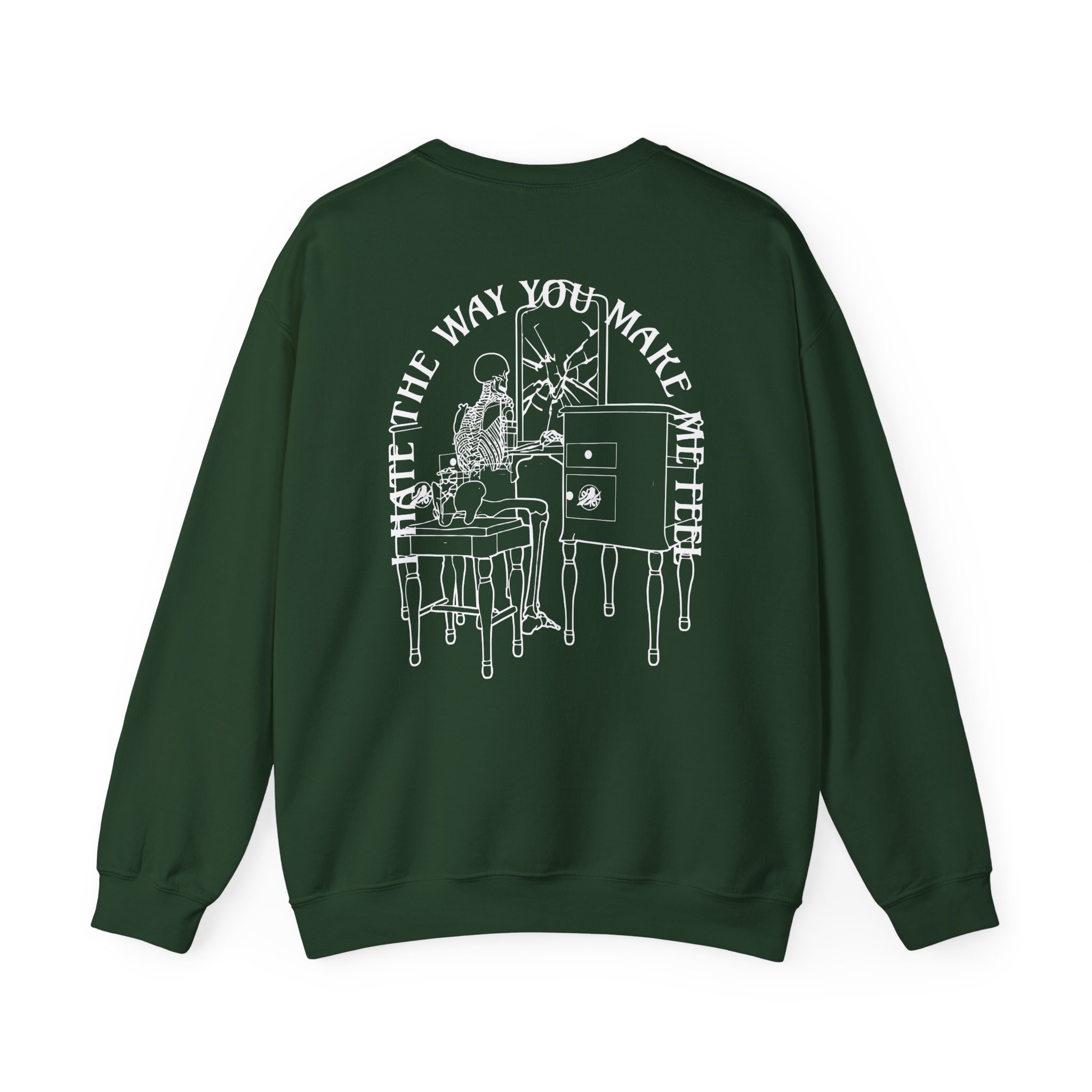 Bayside Vanity Unisex Heavy Blendâ„¢ Crewneck Sweatshirt