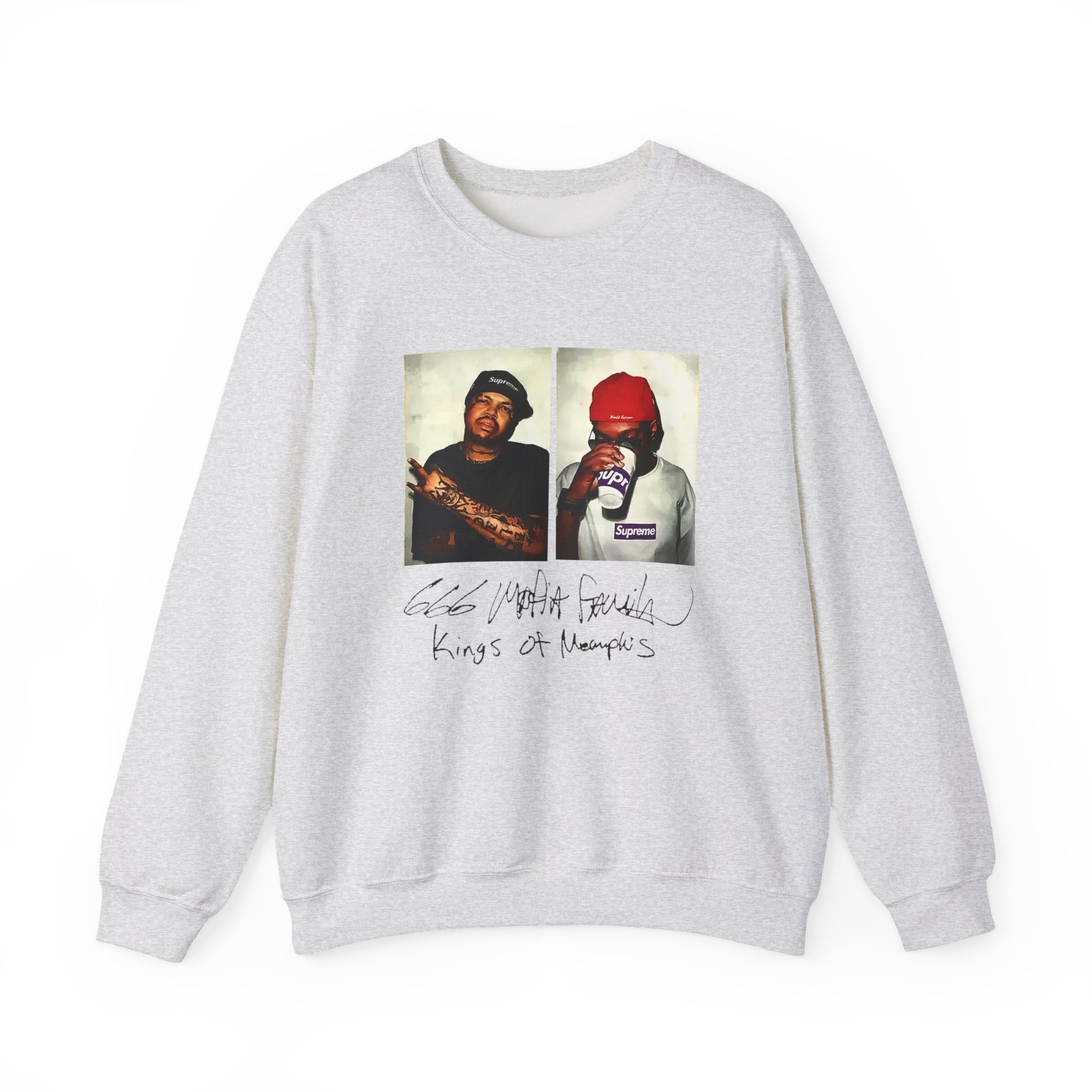 Three 6 Mafia Unisex Heavy Blendâ„¢ Crewneck Sweatshirt