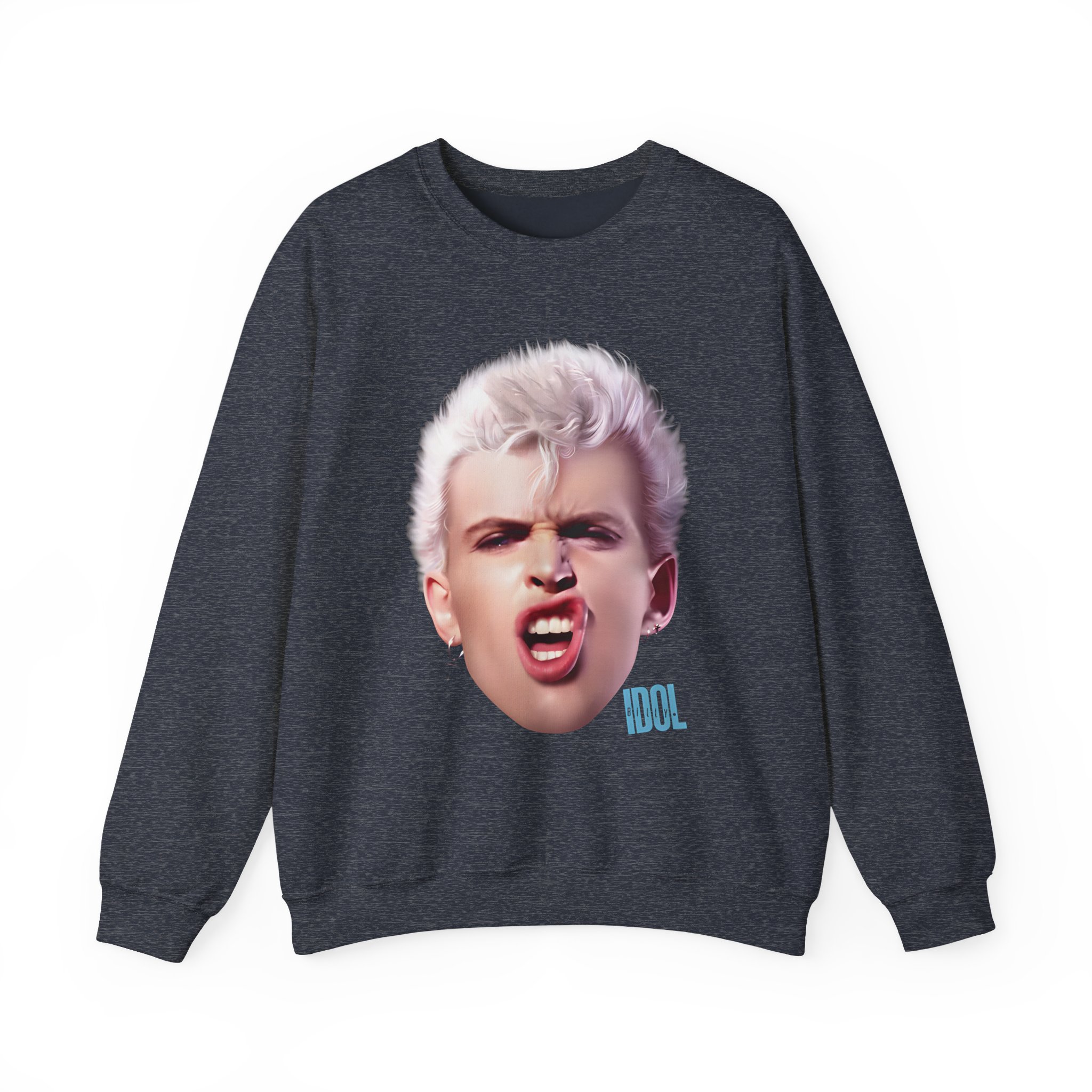 Billy Idol Billy Smirk Unisex Heavy Blendâ„¢ Crewneck Sweatshirt