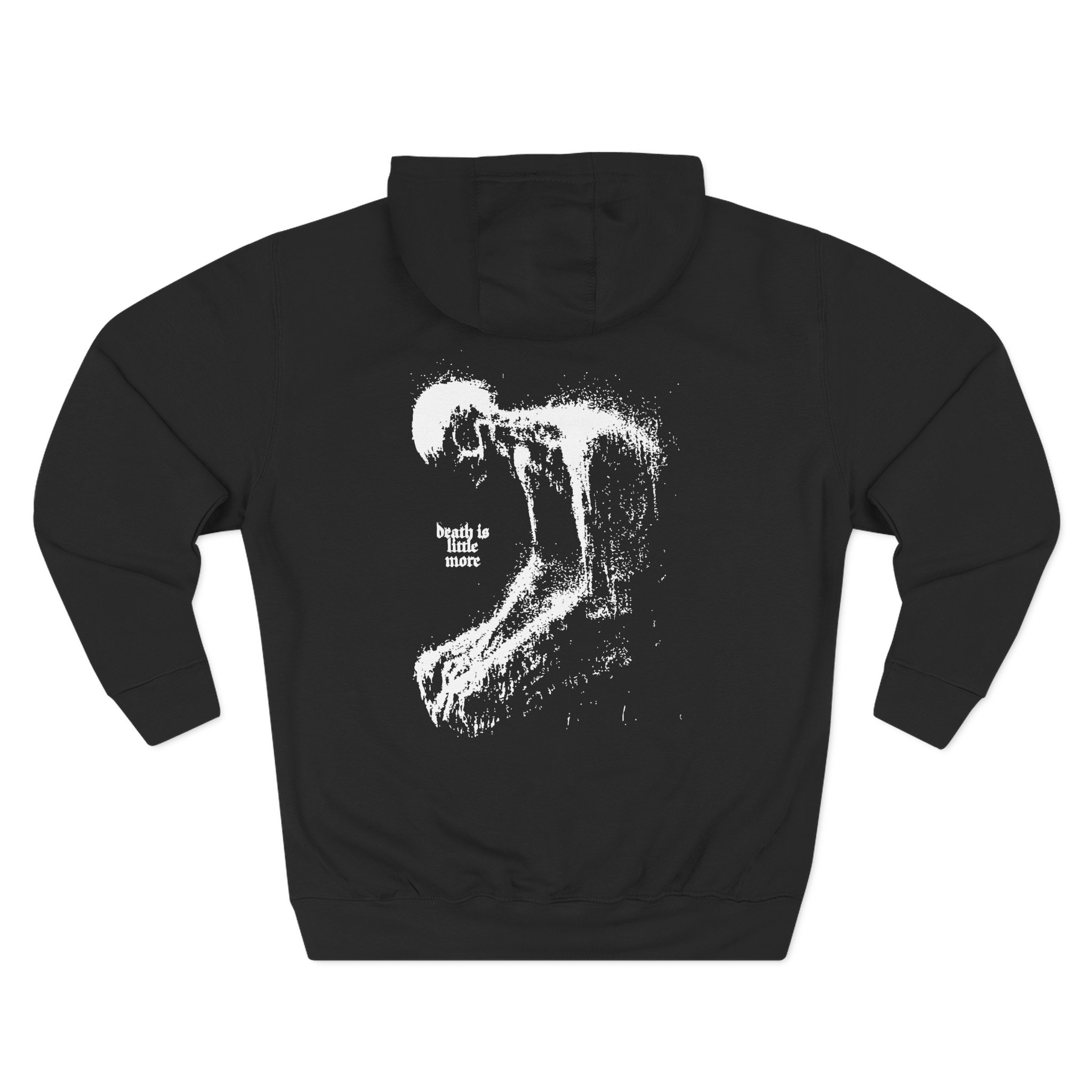 Boundaries Death is Little More Three-Panel Fleece Hoodie
