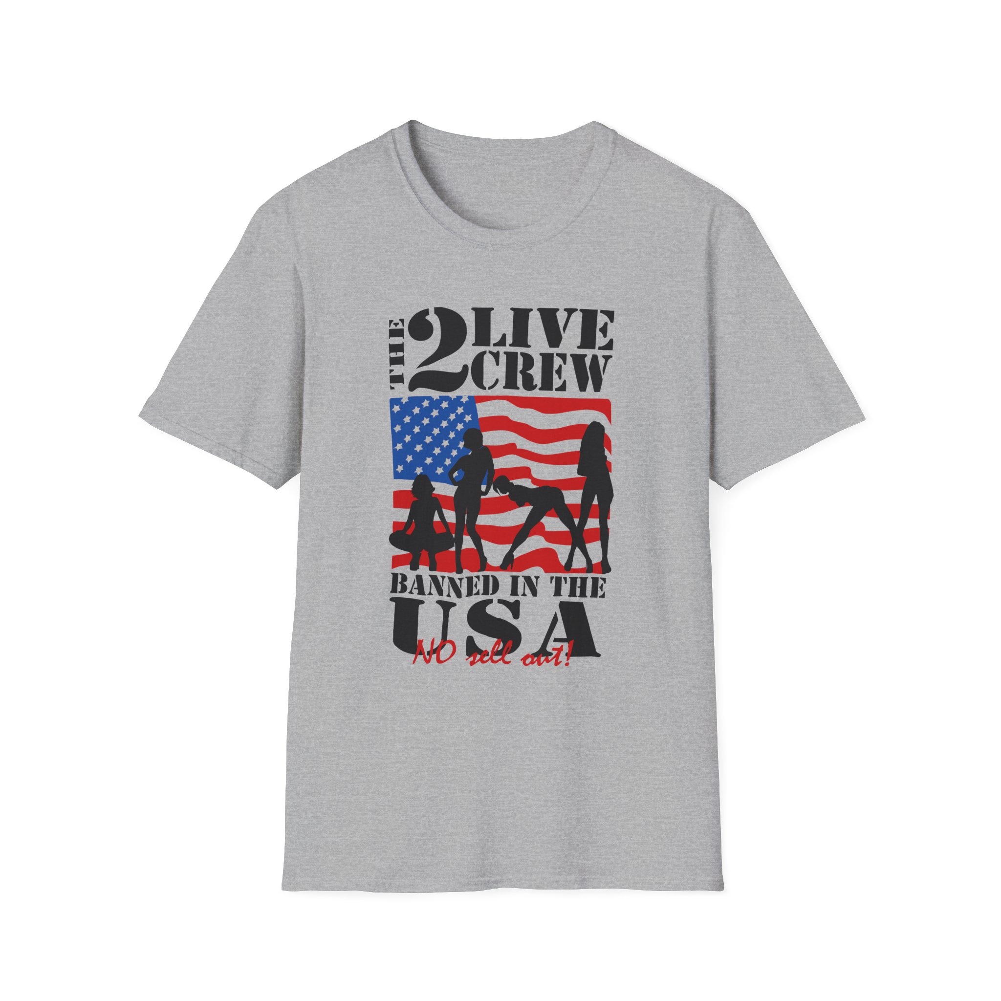 2 Live Crew The Banned in the Usa Unisex Softstyle T-Shirt