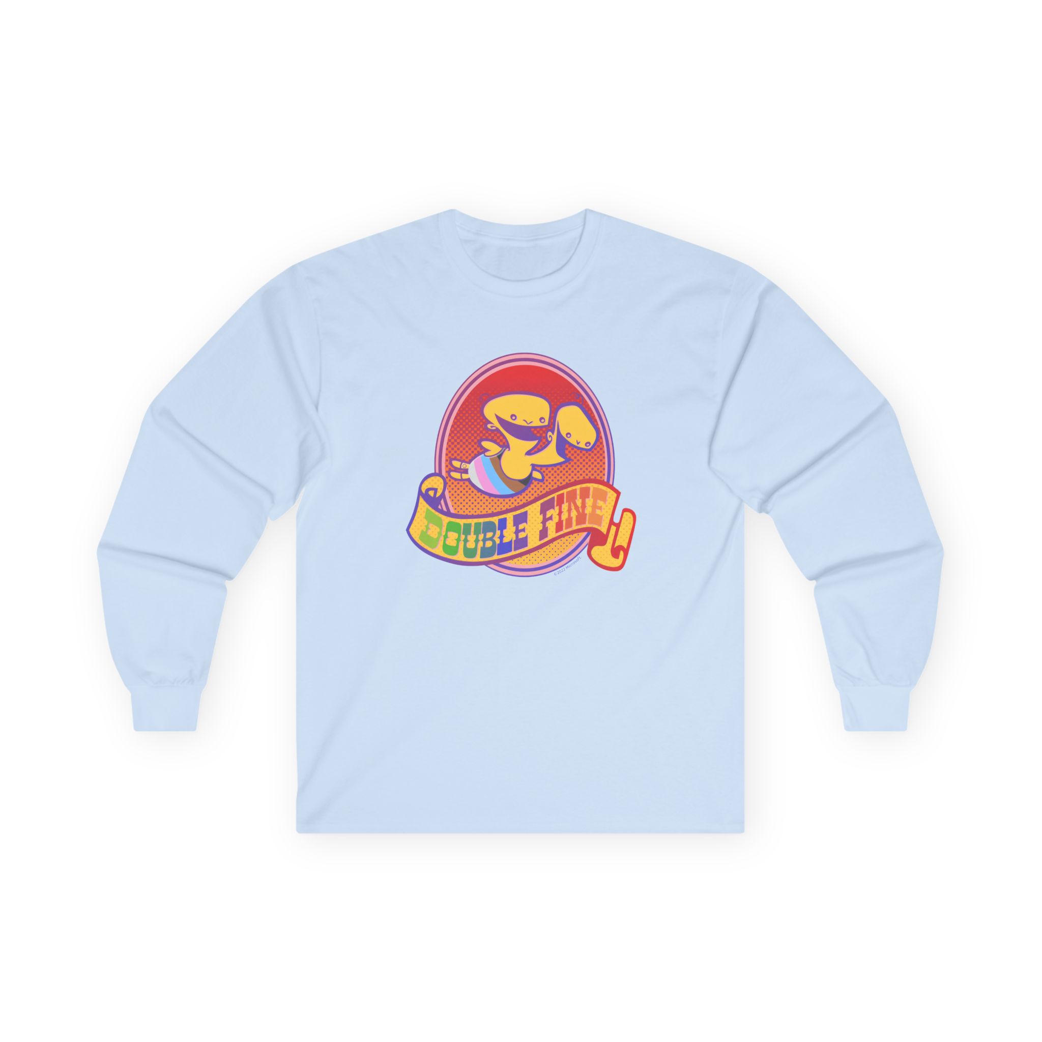 Double Fine Pride Unisex Ultra Cotton Long Sleeve Tee