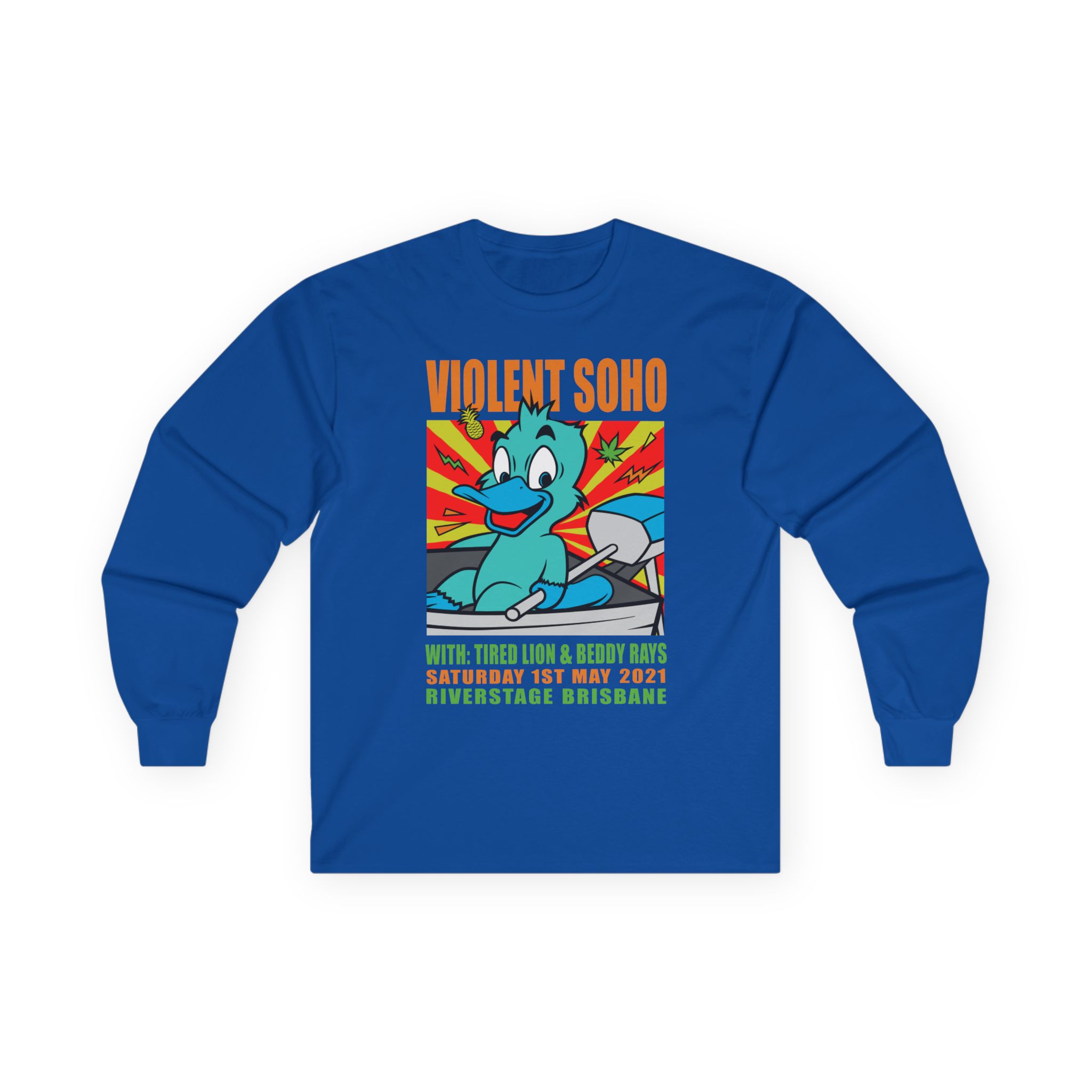 Violent Soho  Event Poster Unisex Ultra Cotton Long Sleeve Tee