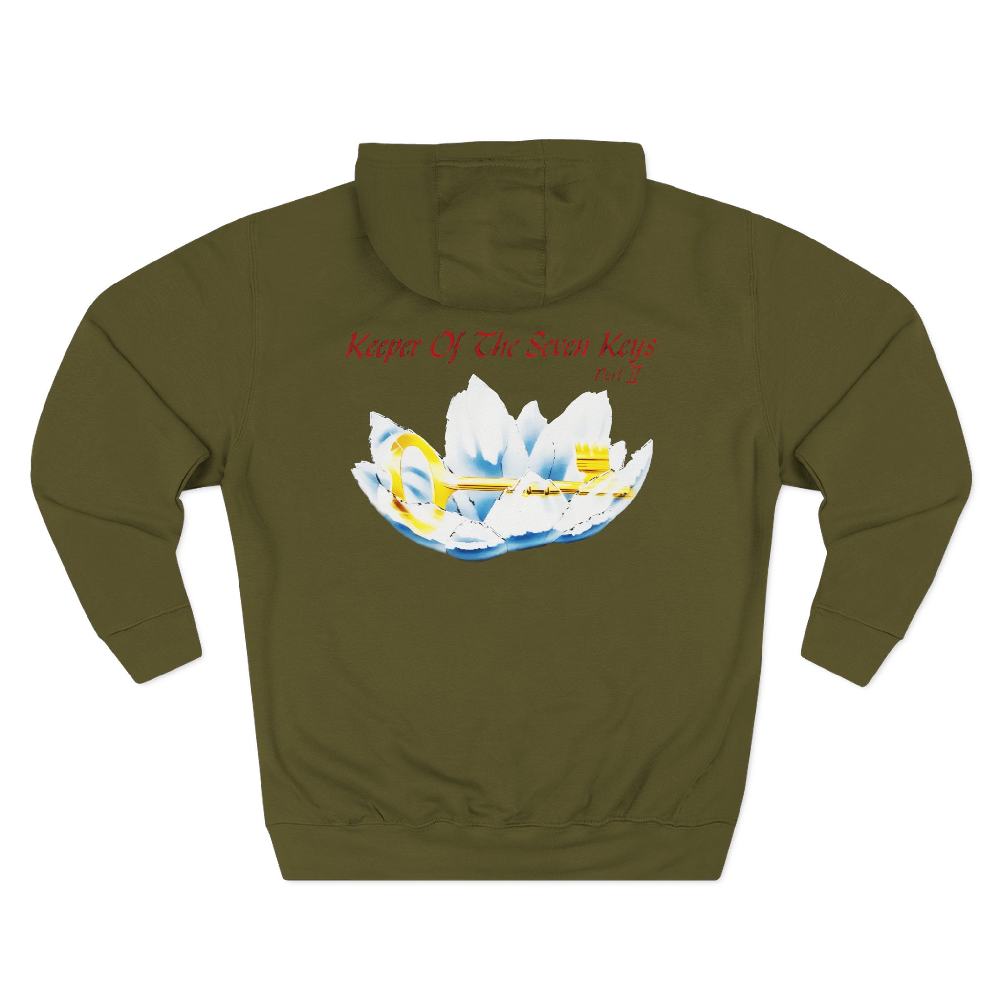 Helloween  Keeper of the Seven Keys Part II Three-Panel Fleece Hoodie