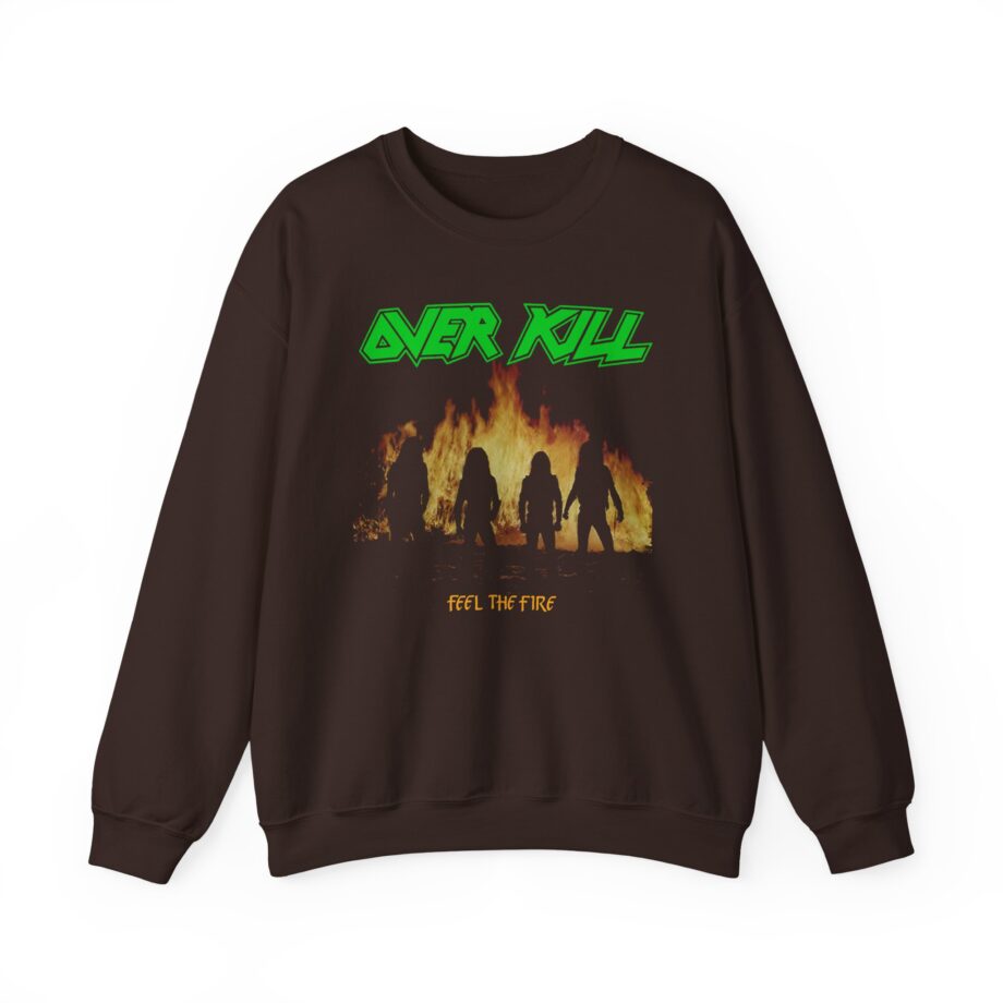 Overkill Feel the Fire Unisex Heavy Blend™ Crewneck Sweatshirt