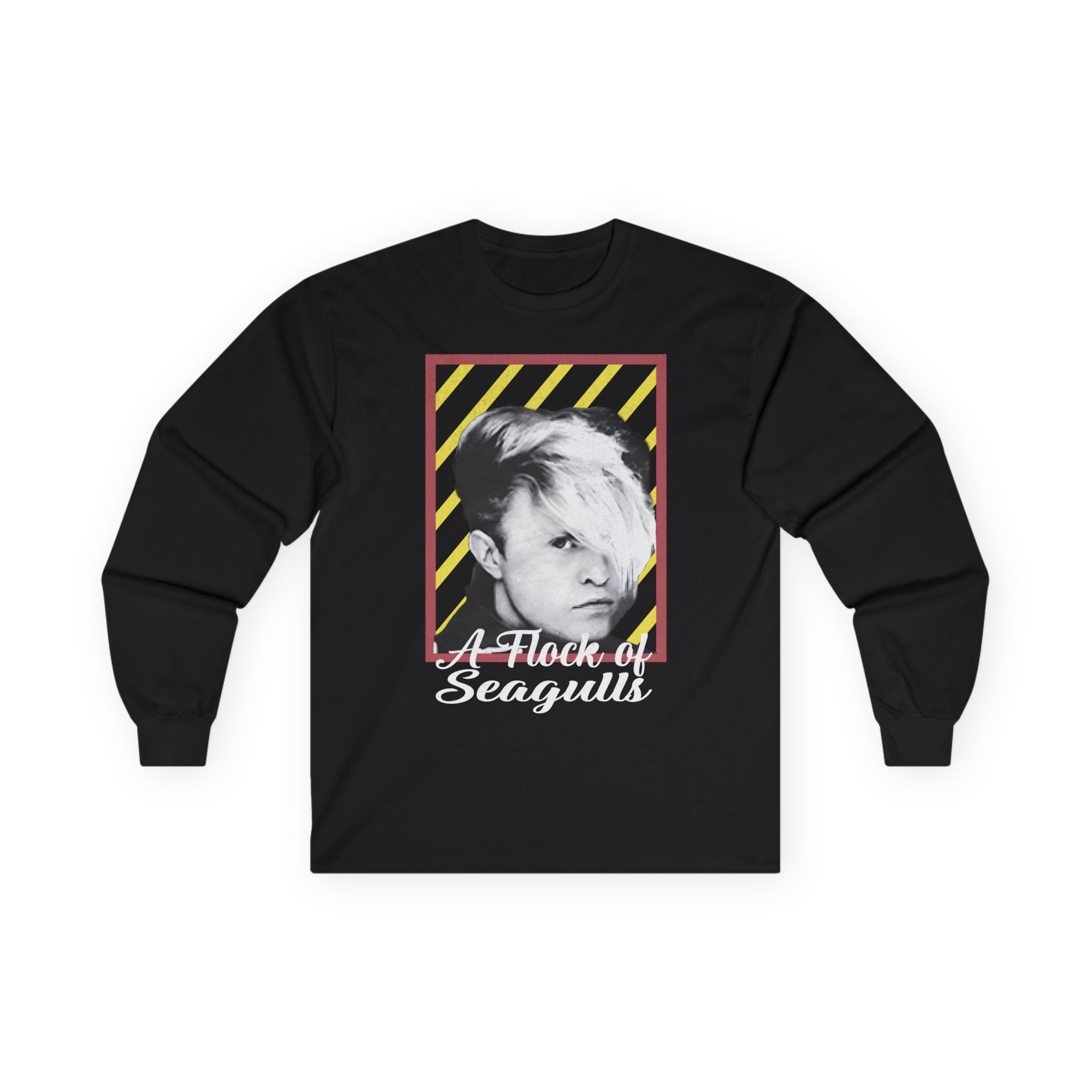 A Flock of Seagulls Neon Unisex Ultra Cotton Long Sleeve Tee