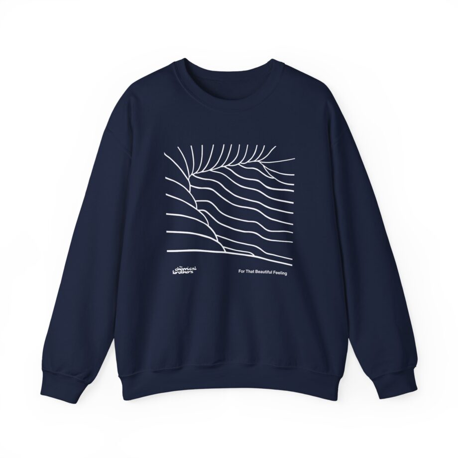 The Chemical Brothers for That Beautiful Feeling Outline Unisex Heavy Blend™ Crewneck Sweatshirt