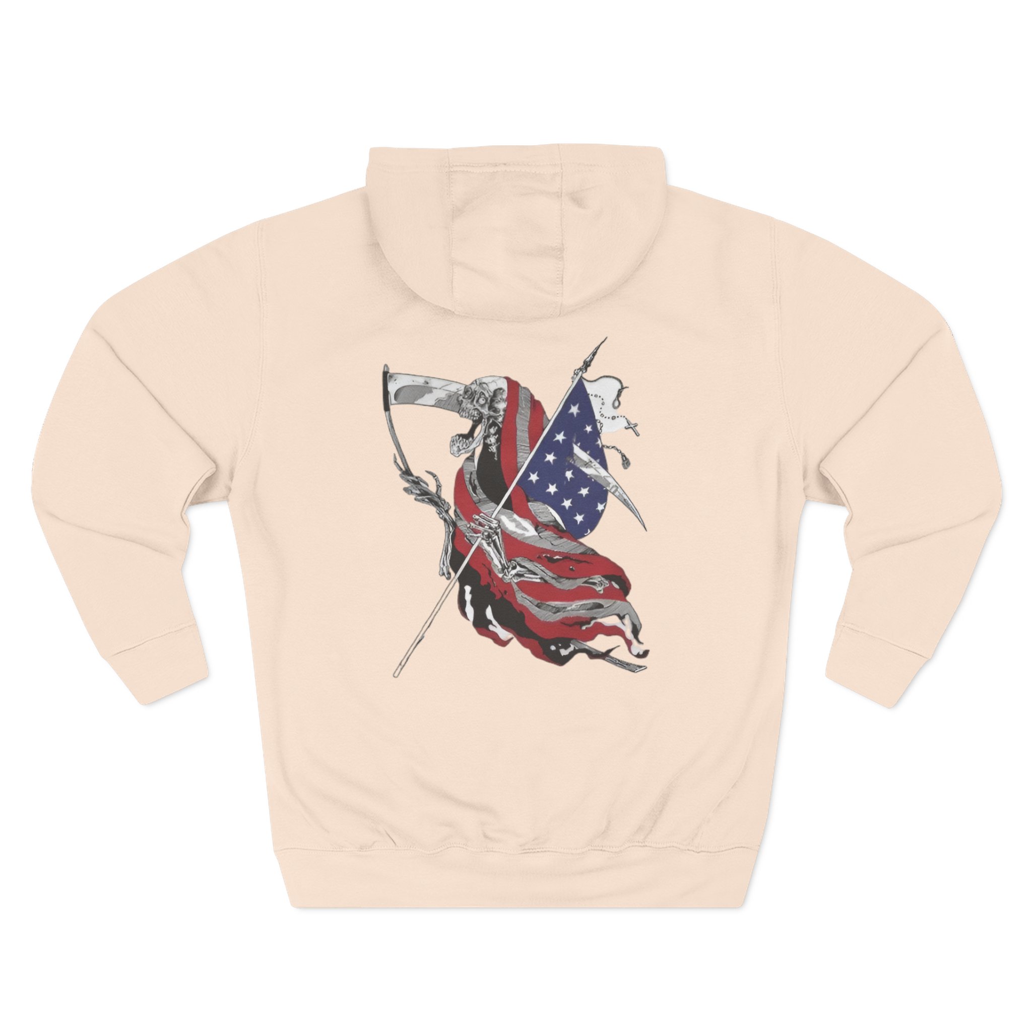 Power Trip American Reaper Three-Panel Fleece Hoodie