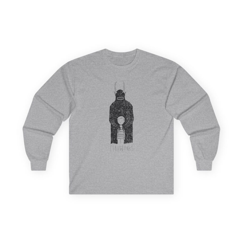 Fireworks Monster Unisex Ultra Cotton Long Sleeve Tee