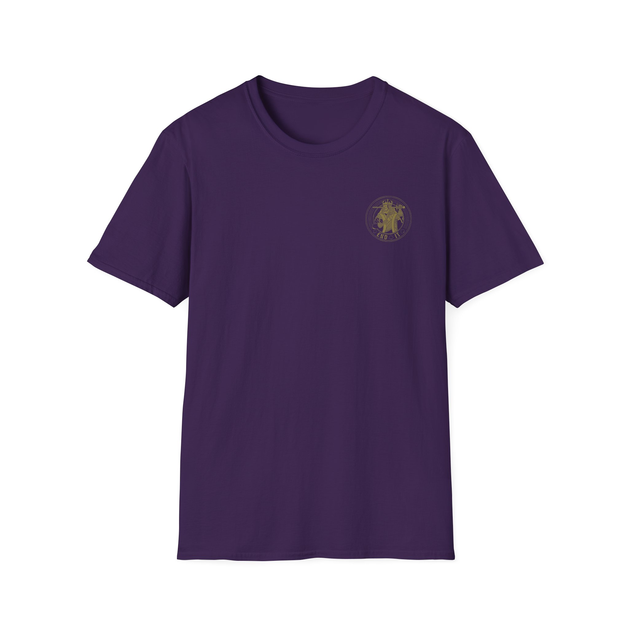 End It King Circle Unisex Softstyle T-Shirt