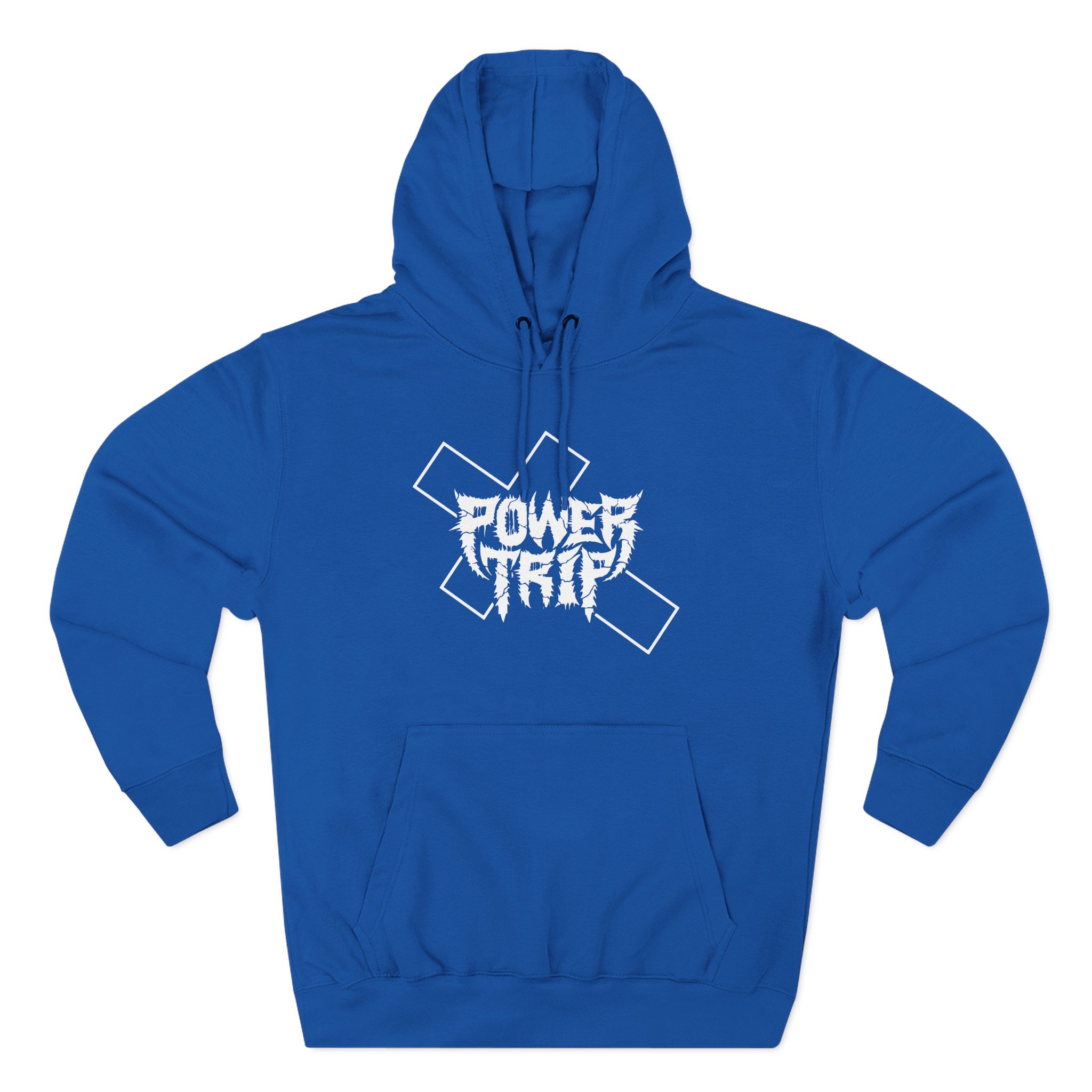Power Trip Cross Three-Panel Fleece Hoodie