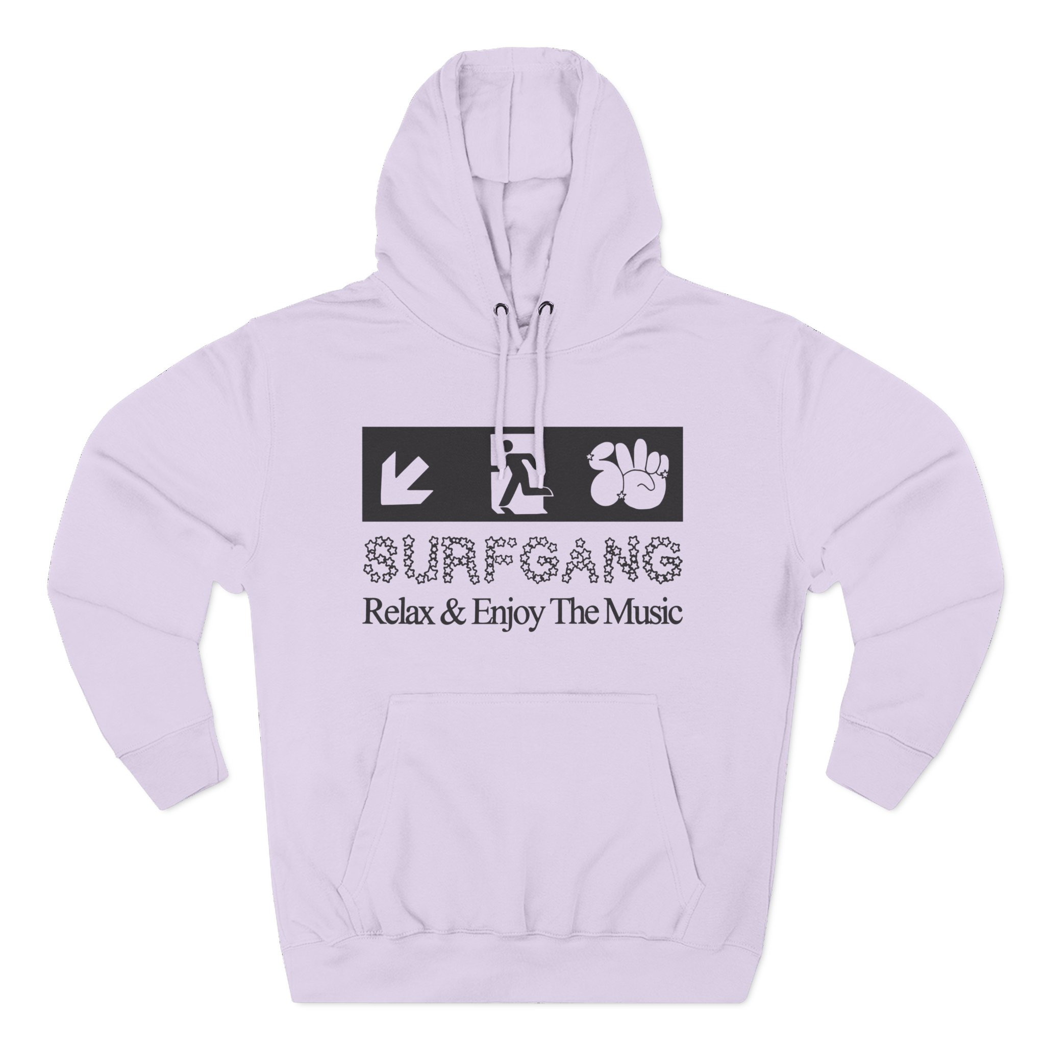 Surf Gang Three-Panel Fleece Hoodie