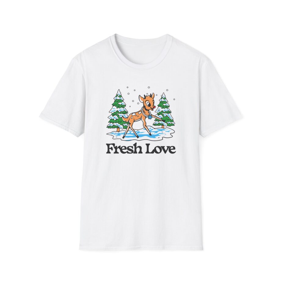 Fresh Love Snow Dough Unisex Softstyle T-Shirt