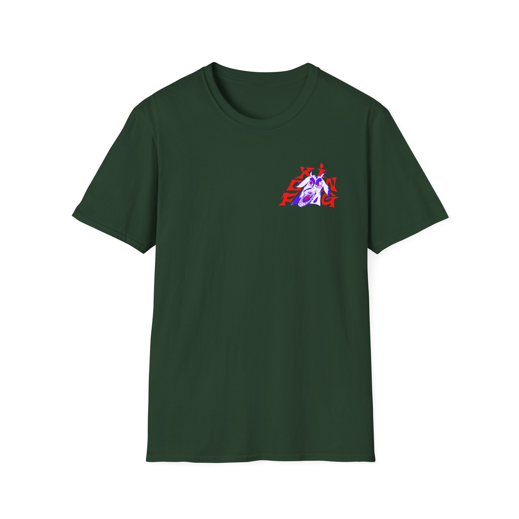 Foxing Devil Dogs Unisex Softstyle T-Shirt