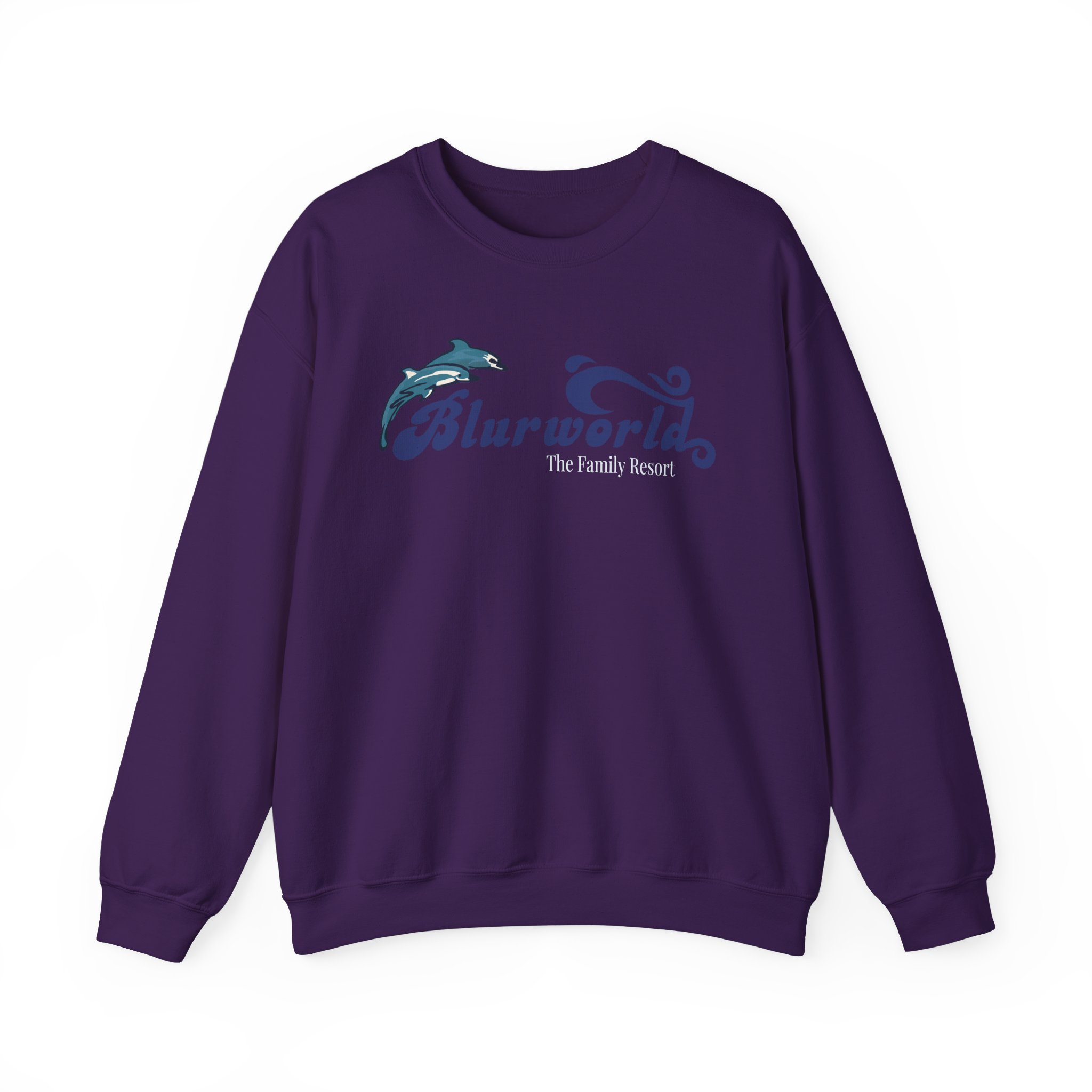 Blur Seaworld Unisex Heavy Blendâ„¢ Crewneck Sweatshirt