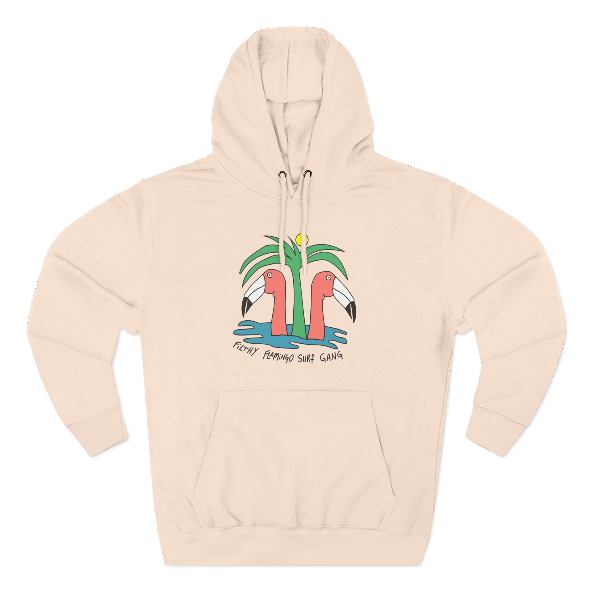 Surf Gang Three-Panel Fleece Hoodie