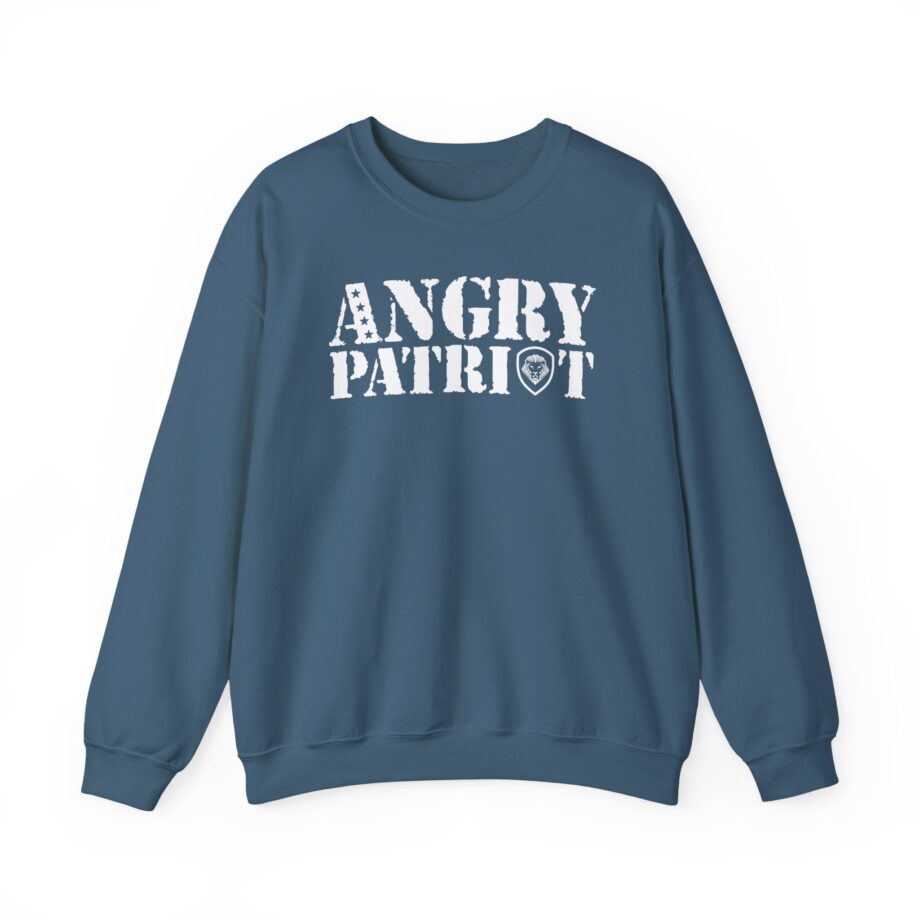 Valuetainment Angry Patriot Unisex Heavy Blend™ Crewneck Sweatshirt