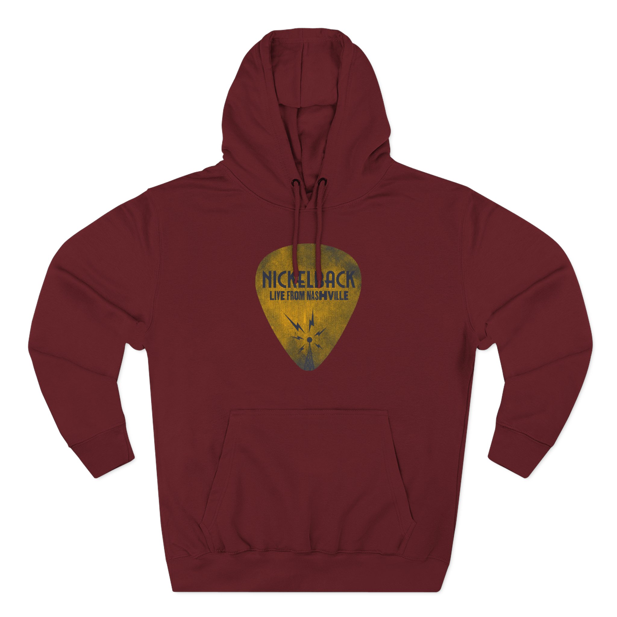 Nickelback Live From Nashville Three-Panel Fleece Hoodie