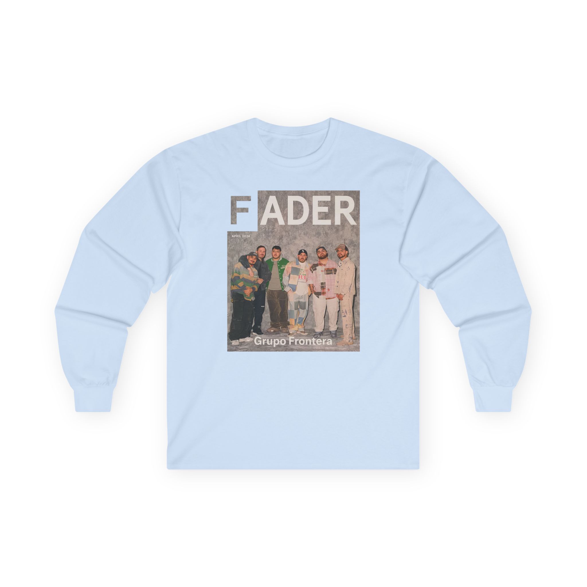 Grupo Frontera the Fader Cover Unisex Ultra Cotton Long Sleeve Tee