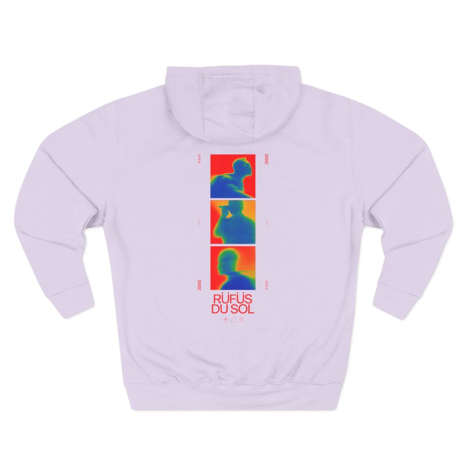 Rufus Du Sol Three-Panel Fleece Hoodie