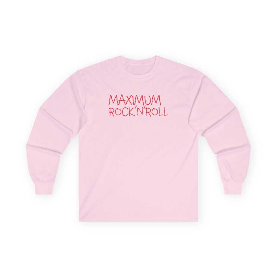 Primal Scream Maximum Rock'n'roll Unisex Ultra Cotton Long Sleeve Tee