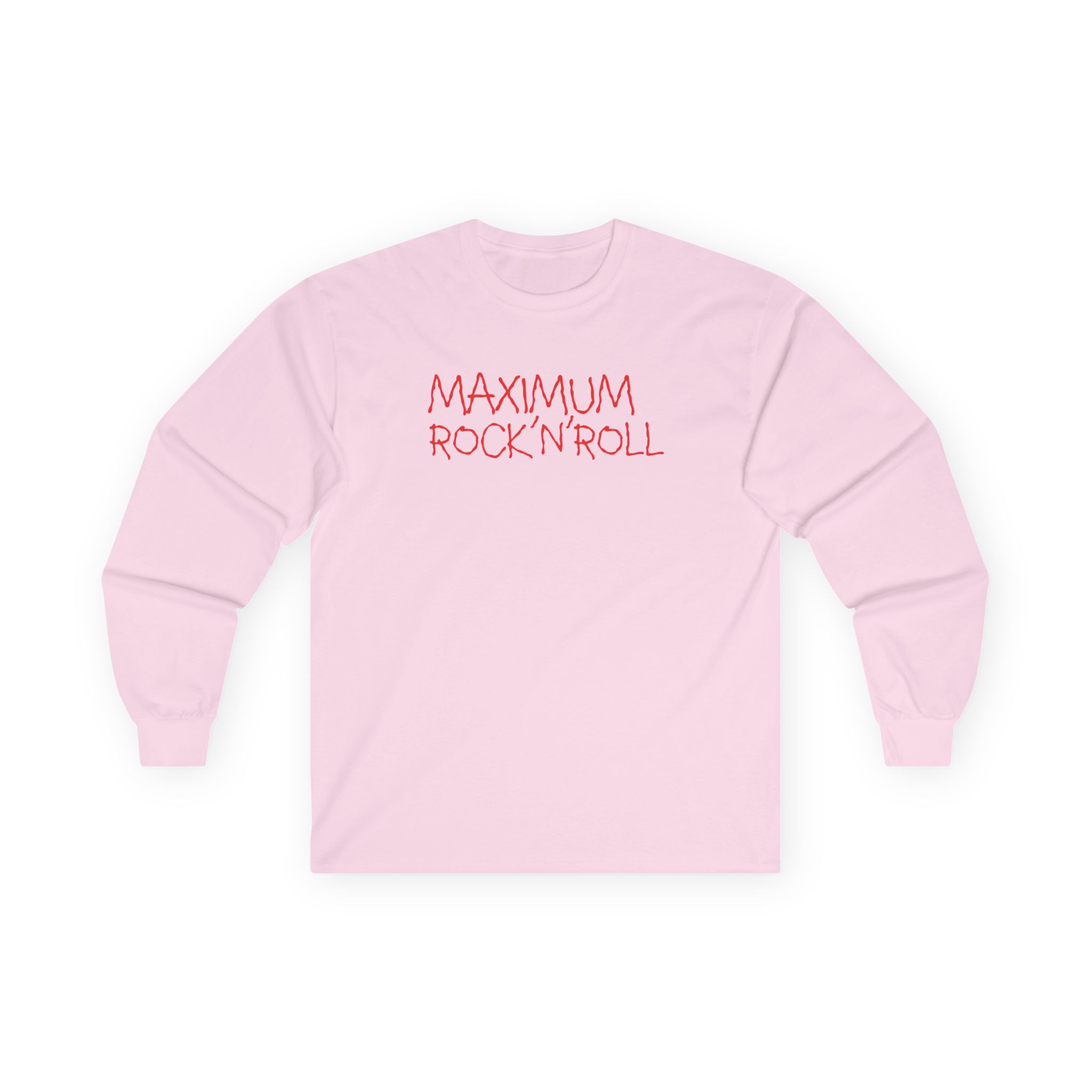 Primal Scream Maximum Rock'n'roll Unisex Ultra Cotton Long Sleeve Tee