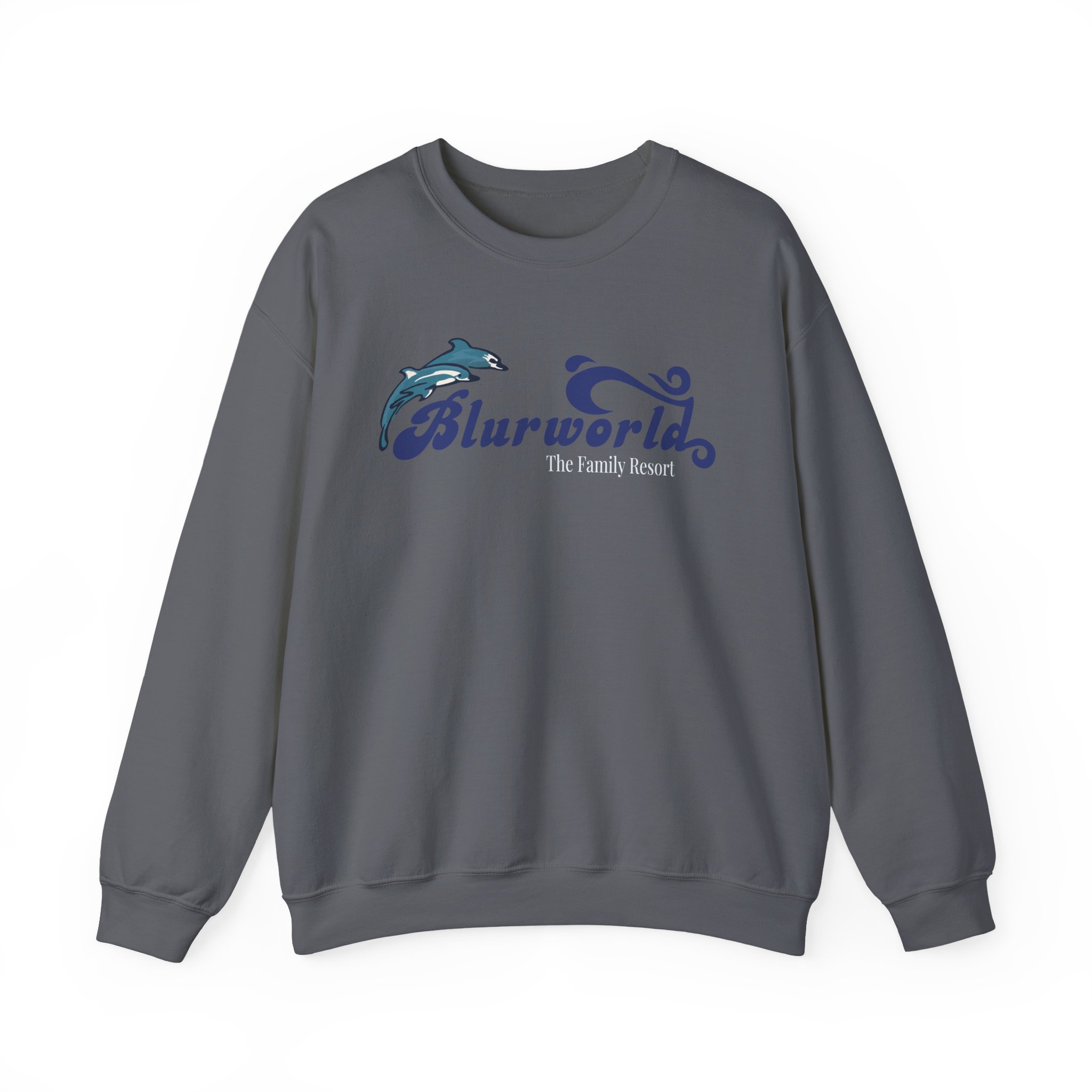 Blur Seaworld Unisex Heavy Blendâ„¢ Crewneck Sweatshirt