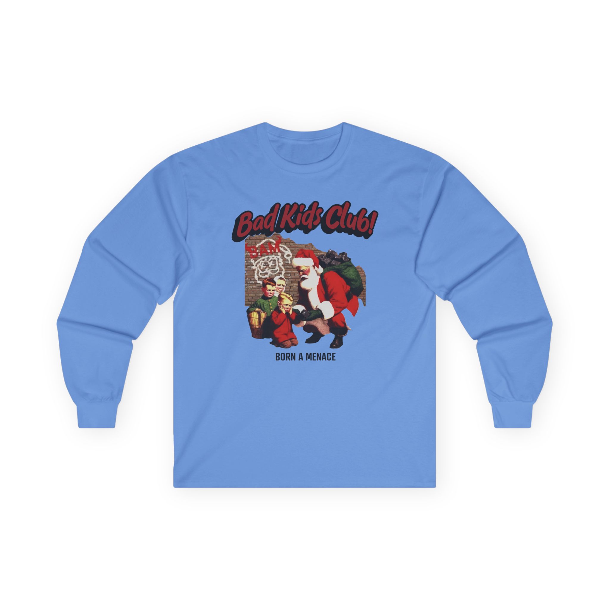 Kanel Joseph Bam Bad Kids Club Unisex Ultra Cotton Long Sleeve Tee