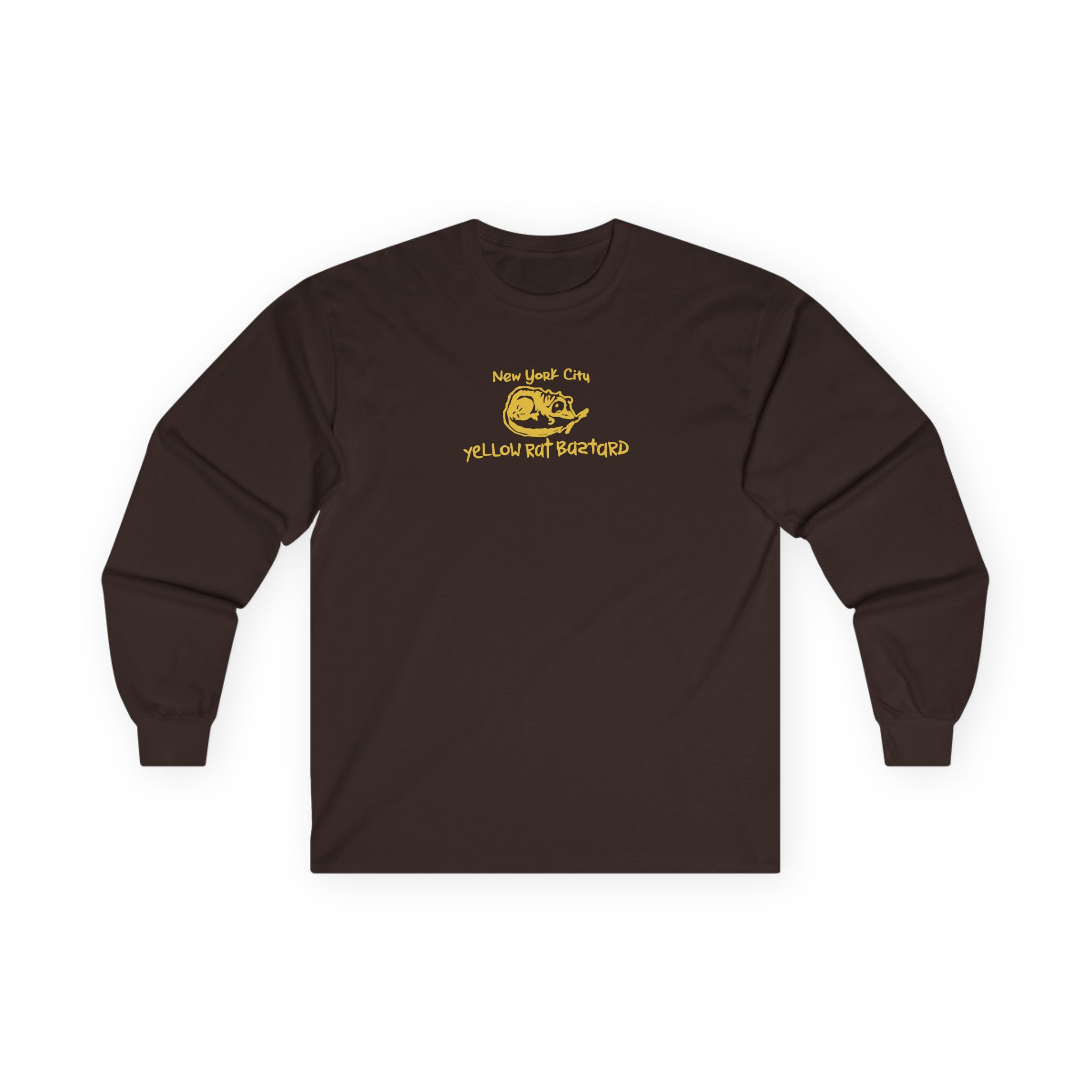 Ishowspeed John Galt Nyc Yellow Rat Bastard Unisex Ultra Cotton Long Sleeve Tee