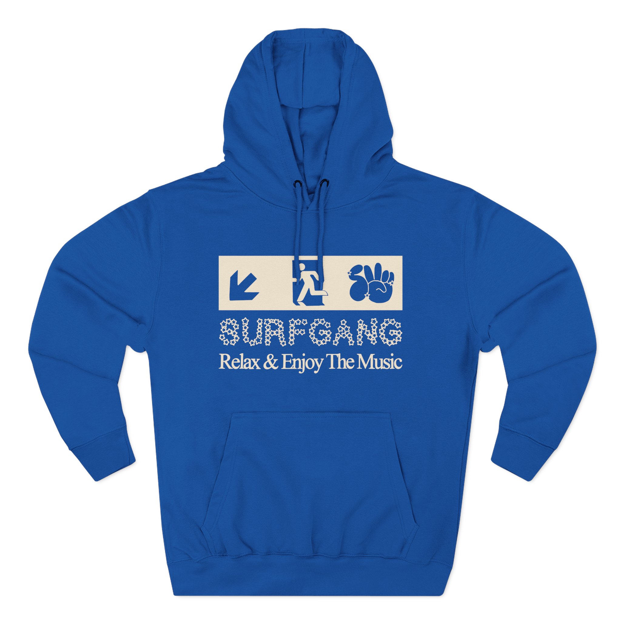 Surf Gang Three-Panel Fleece Hoodie