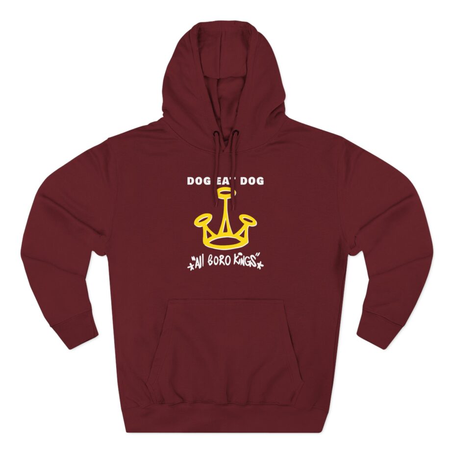 Dog Eat Dog Three-Panel Fleece Hoodie