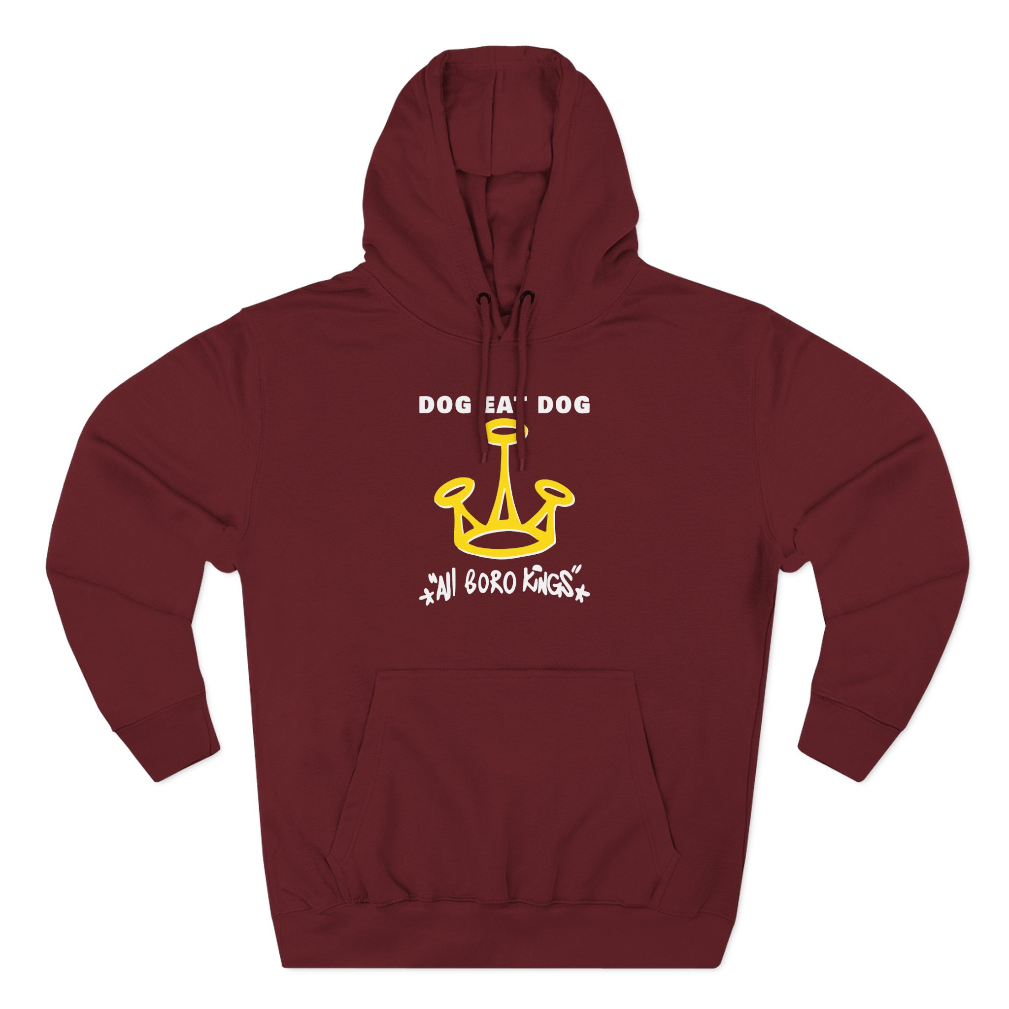Dog Eat Dog Three-Panel Fleece Hoodie