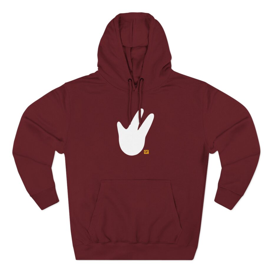 Gorilla Tag Monke Paw Three-Panel Fleece Hoodie