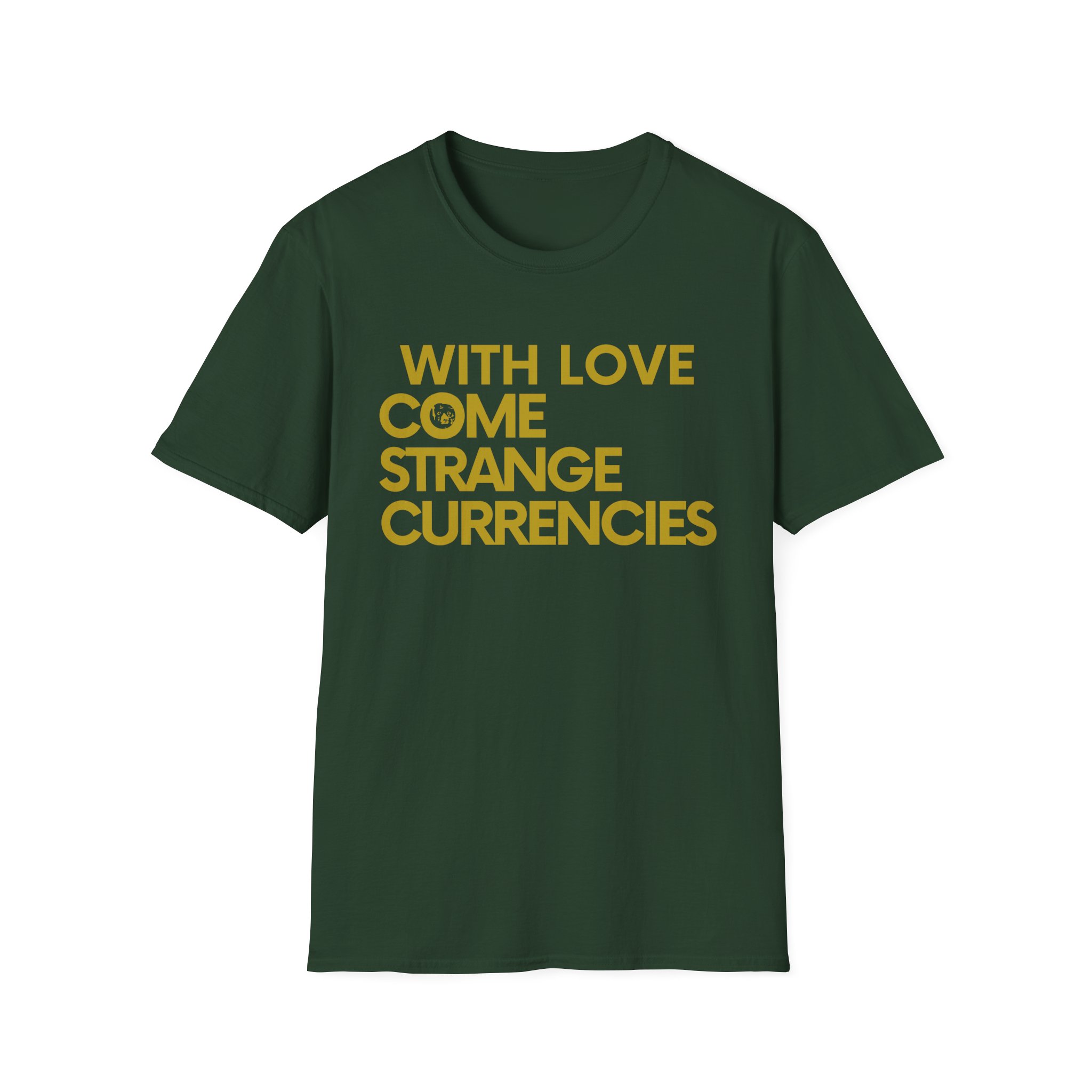 Rem Strange Currencies Lyric Unisex Softstyle T-Shirt