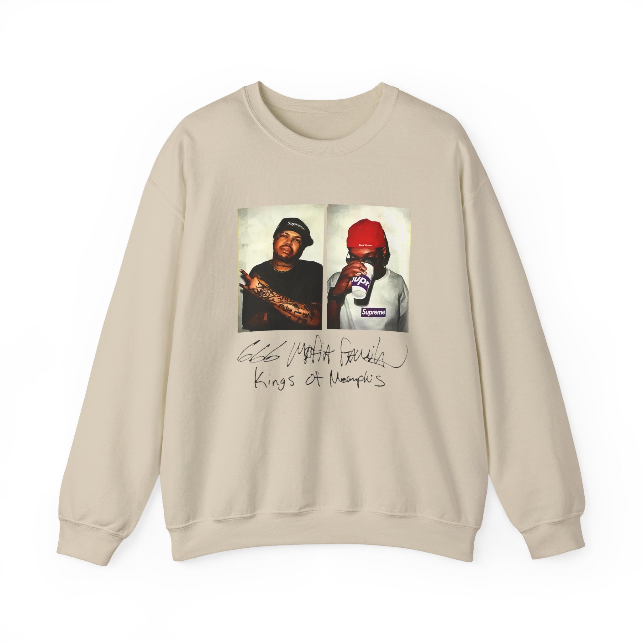 Three 6 Mafia Unisex Heavy Blendâ„¢ Crewneck Sweatshirt