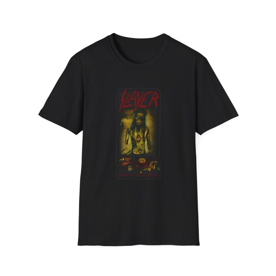 Slayer Christ Illusion Muscle Unisex Softstyle T-Shirt