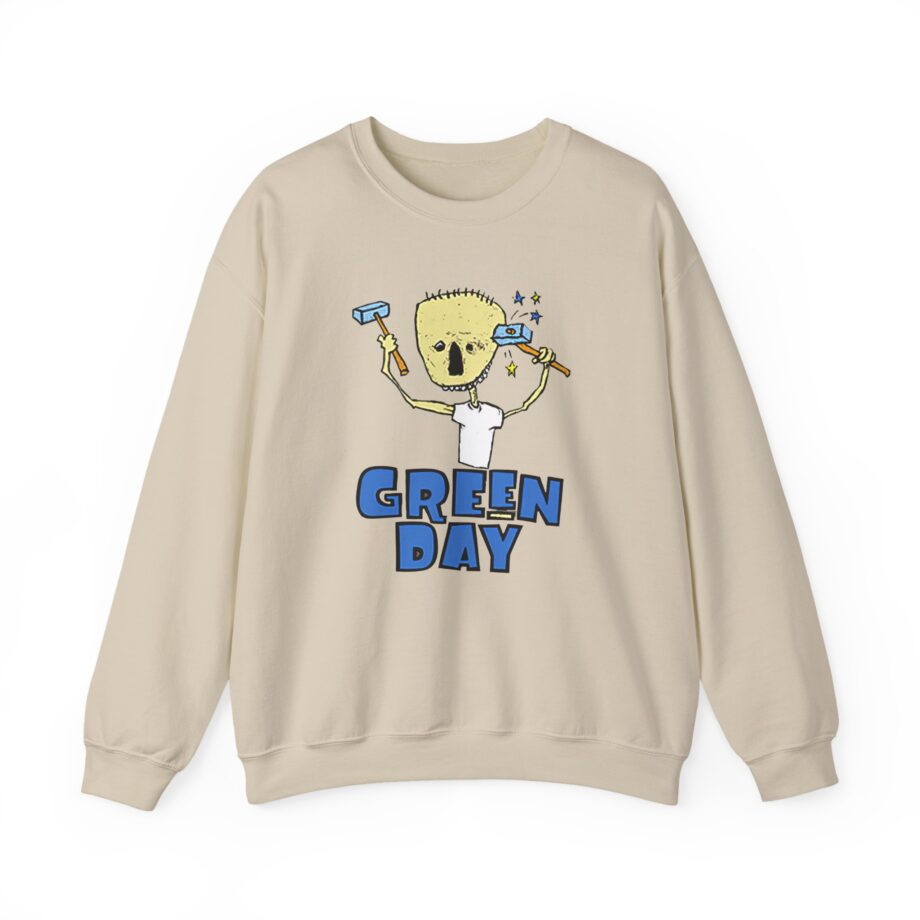 Green Day Nimrod Vintage Hammer Unisex Heavy Blend™ Crewneck Sweatshirt