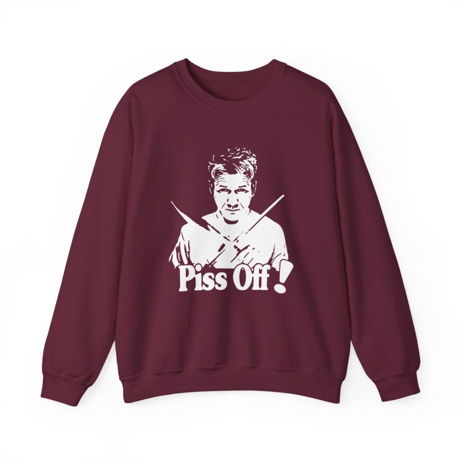 Gordon Ramsay Chef Piss Off Unisex Heavy Blend™ Crewneck Sweatshirt