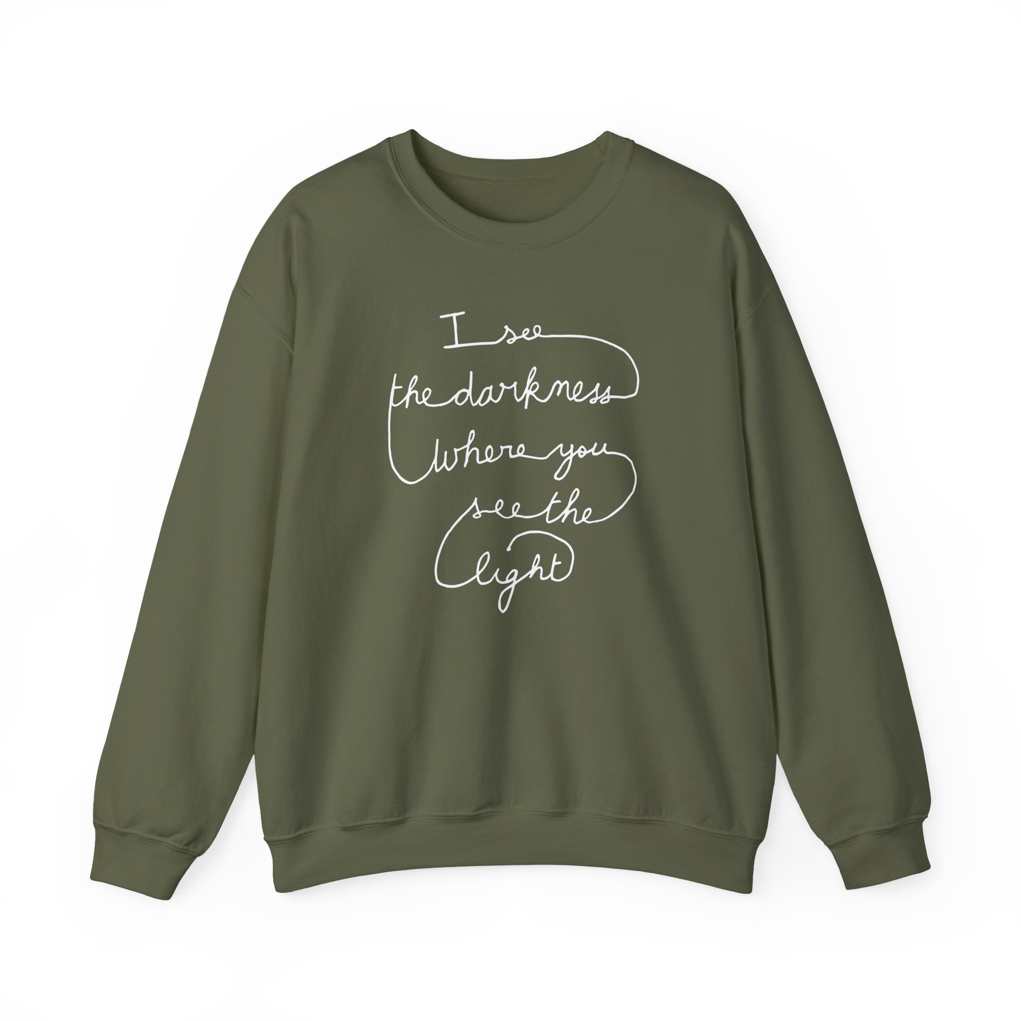 Tom Odell I See the Darkness Unisex Heavy Blendâ„¢ Crewneck Sweatshirt