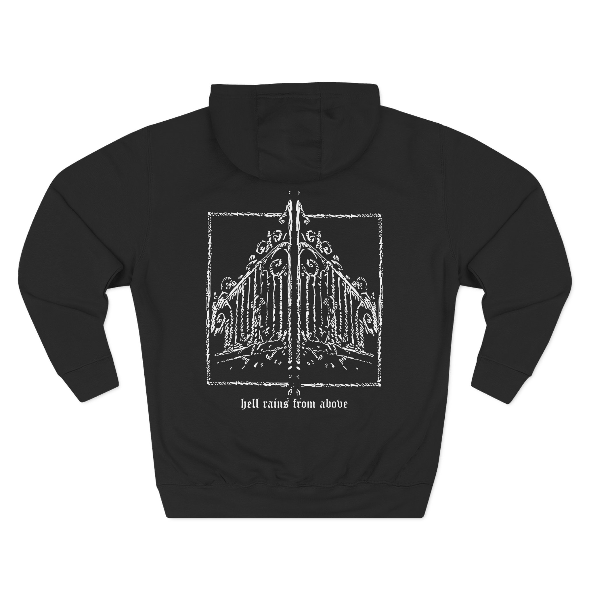 Left Behind Gates Three-Panel Fleece Hoodie